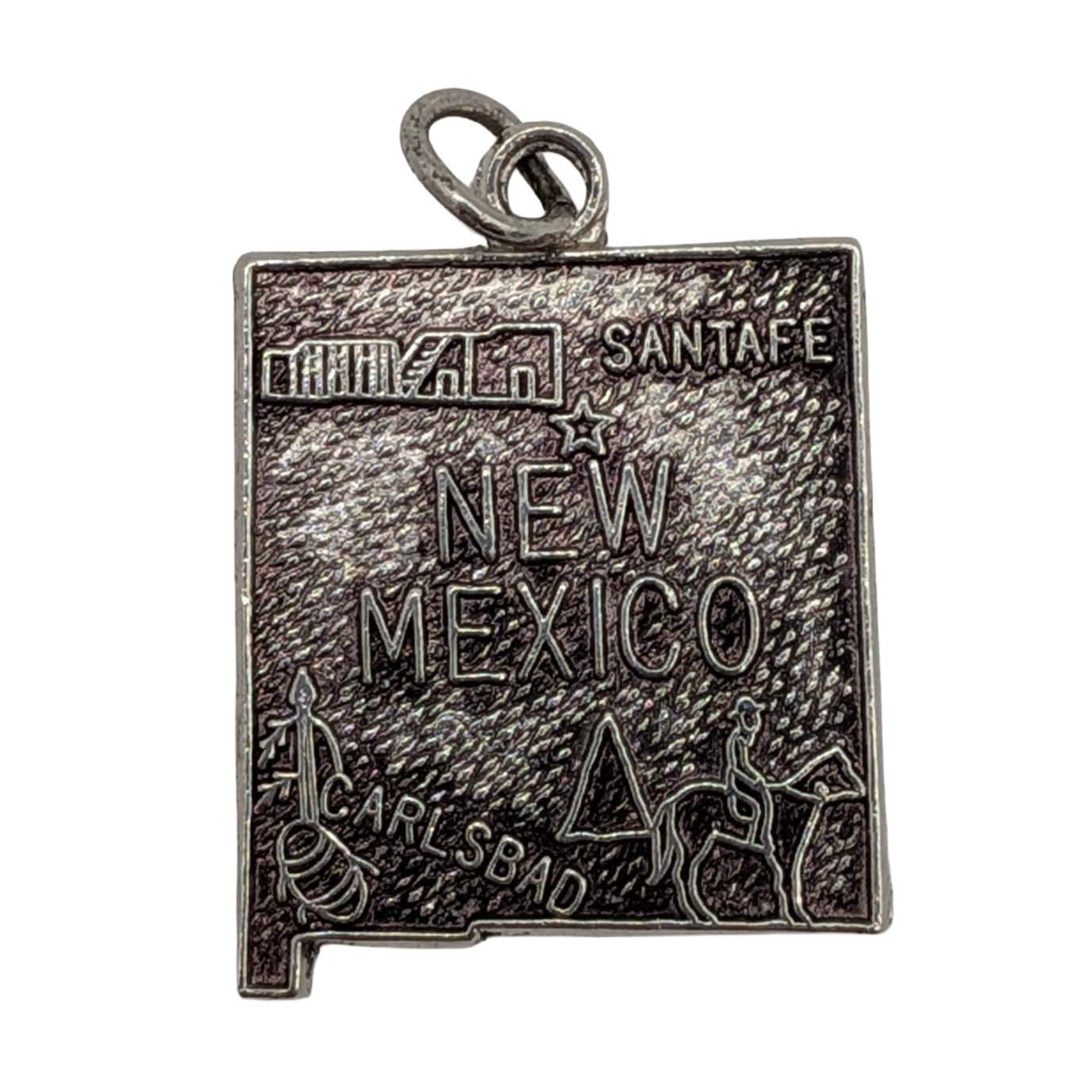 Sterling Silver New Mexico State Charm