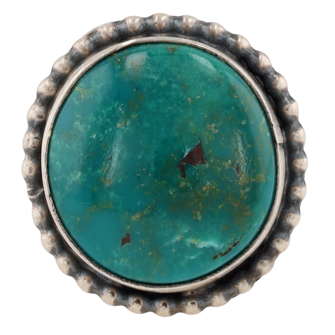 Eli Skeets Navajo Sterling Royston Turquoise Ring Sz 6.5