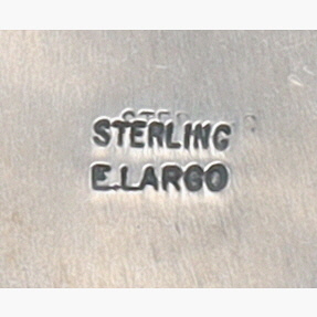 Eleanor Largo Navajo Sterling Golden Hills Turquoise Statement Earrings