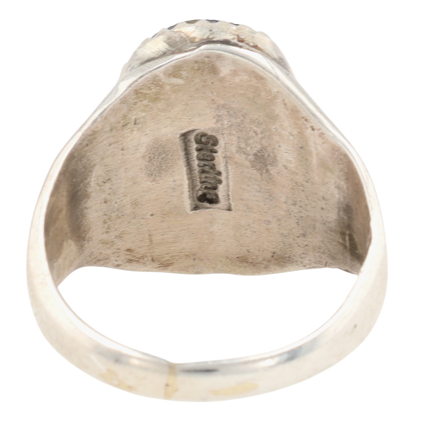 Annie Lincoln Navajo Sterling Lapis Lazuli Ring Sz 8.5