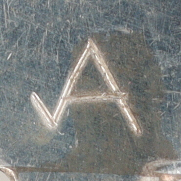 Vintage Signed Navajo Sterling Stamped Hair Stick Pin