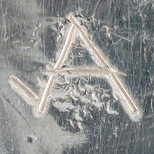 Vintage Signed Navajo Sterling Stamped Hair Stick Pin