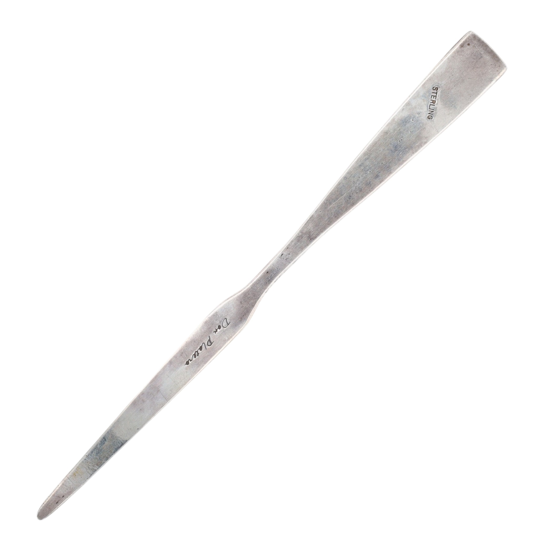Vintage Don Platero Navajo Sterling Kokopelli Letter Opener