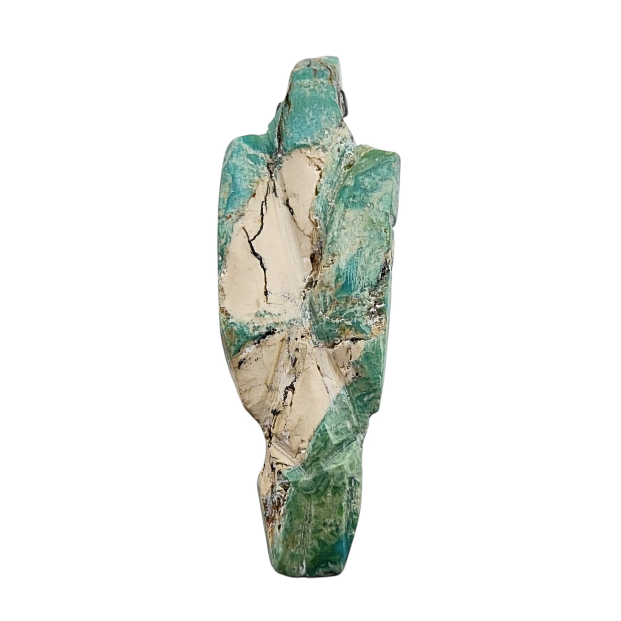 Zuni Turquoise Parrot Fetish Carving