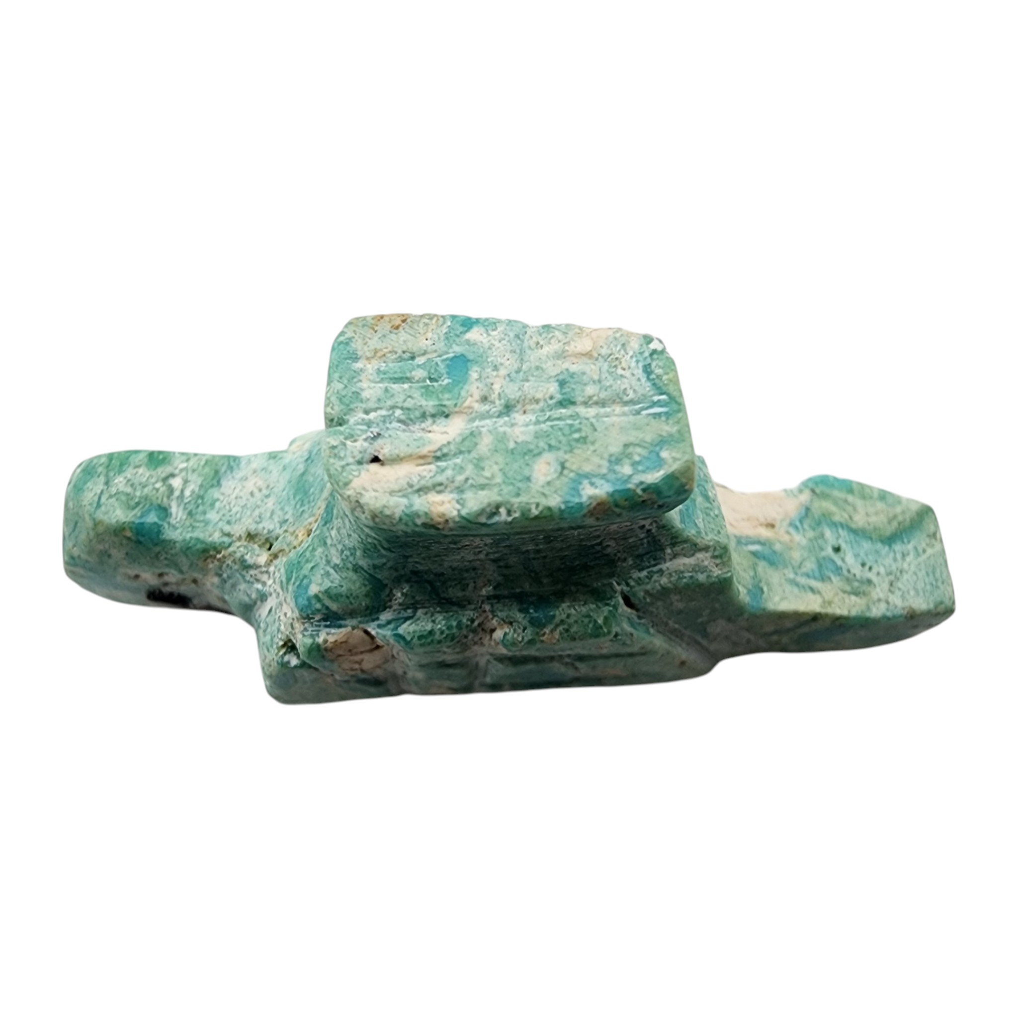 Zuni Turquoise Parrot Fetish Carving