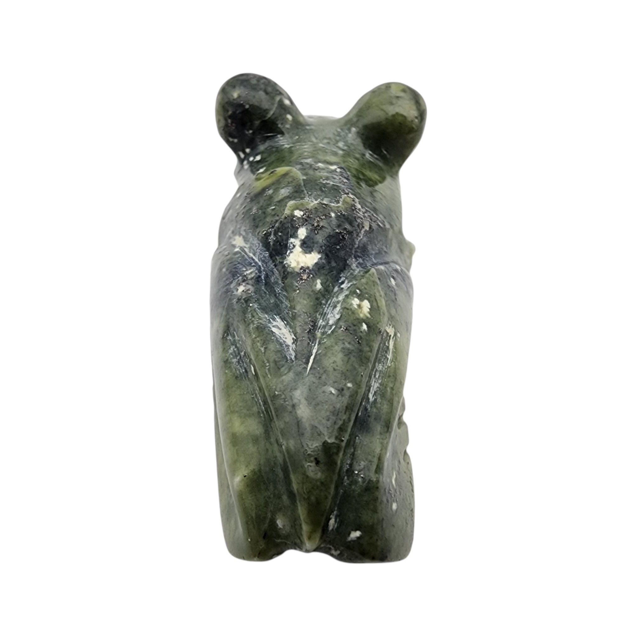 Fred Weekoty Zuni Serpentine Frog Fetish Carving
