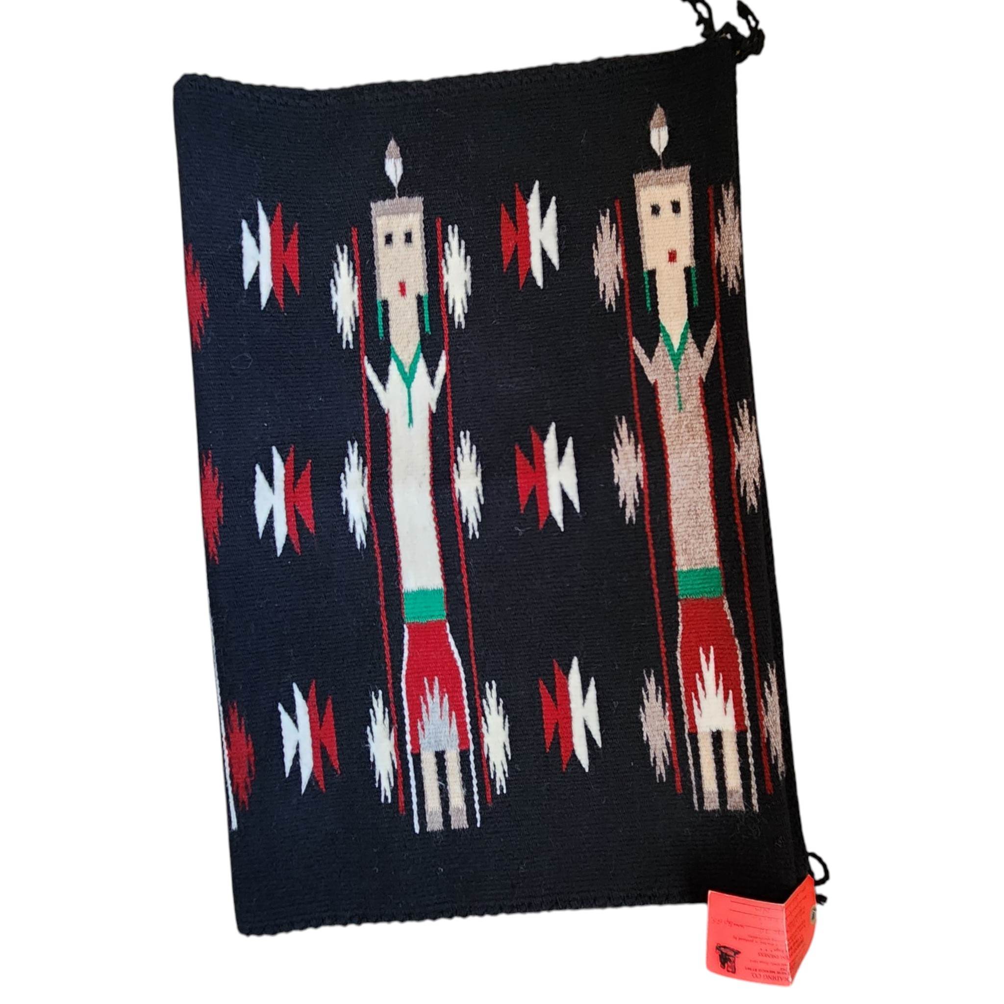 Bessie Yazzie Navajo Woven Yei Rug