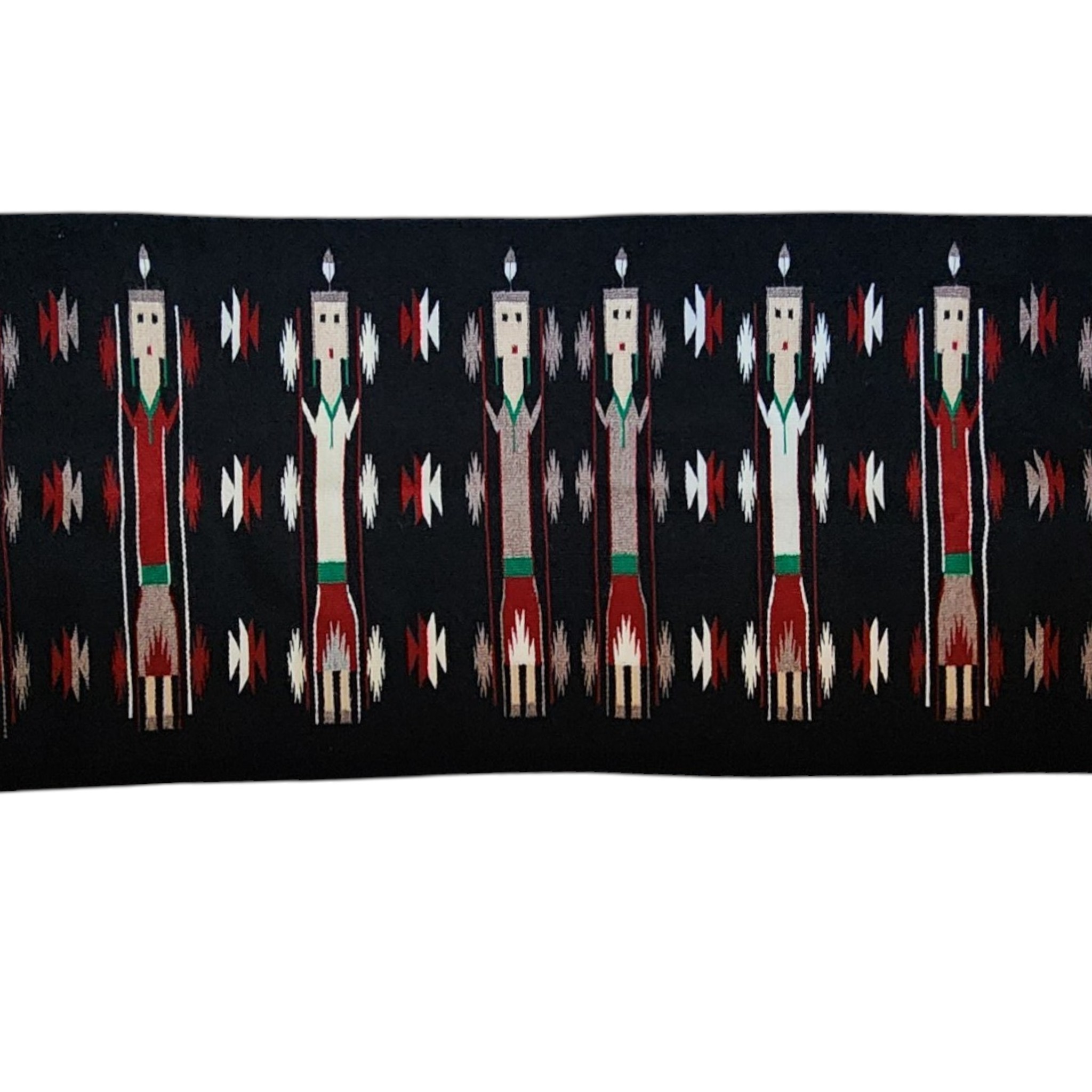 Bessie Yazzie Navajo Woven Yei Rug