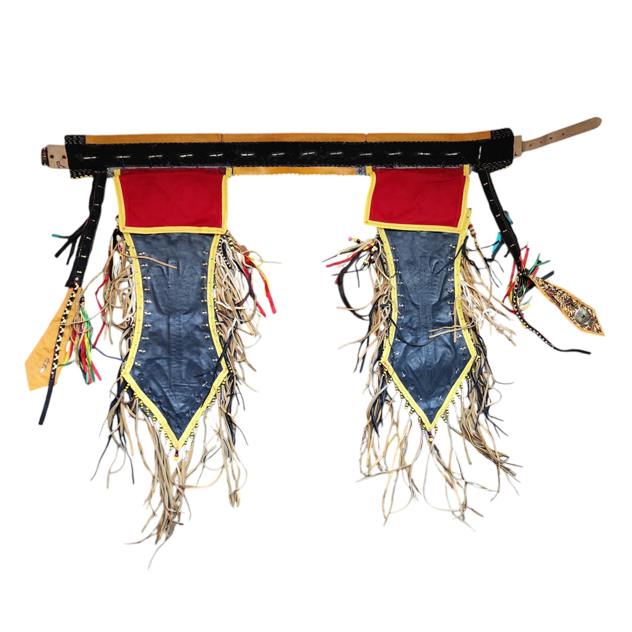 Northern Plains Indian Handmade Beaded Powwow Regalia Outfit