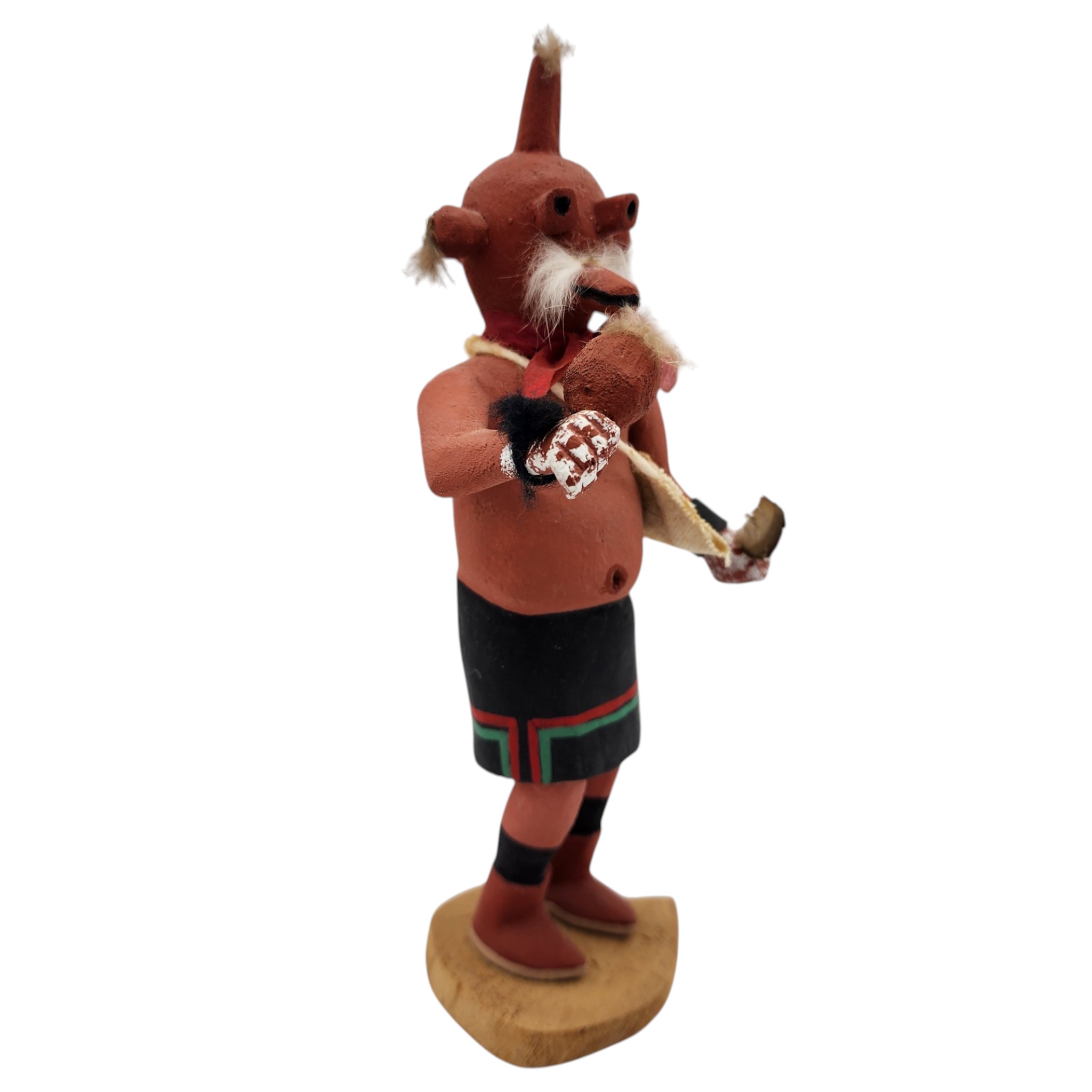 Leonard Shupla Hopi Mudhead Koyemsi Kachina Doll