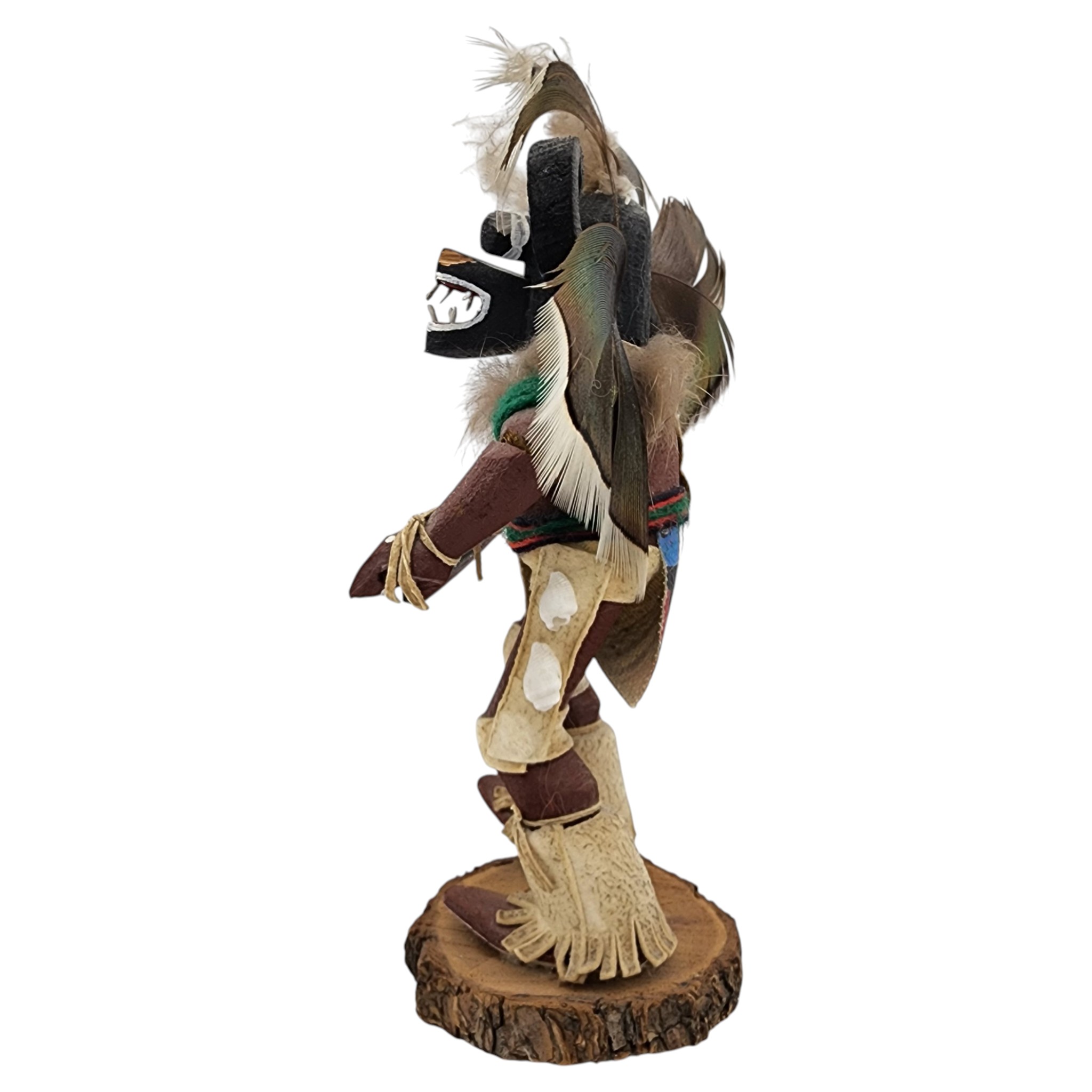 Hopi Black Ogre Nataska Kachina Doll