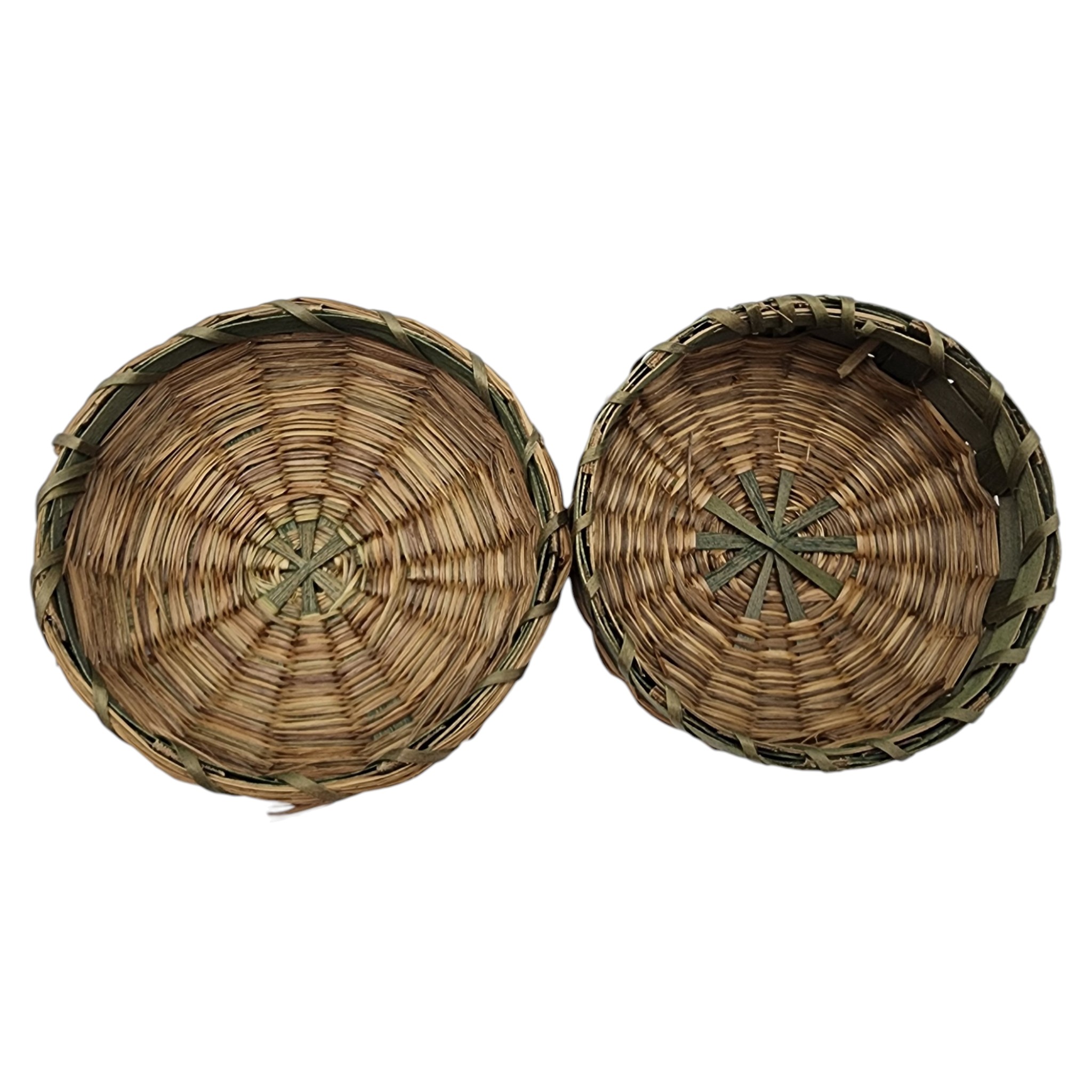 Native American Lidded Basket