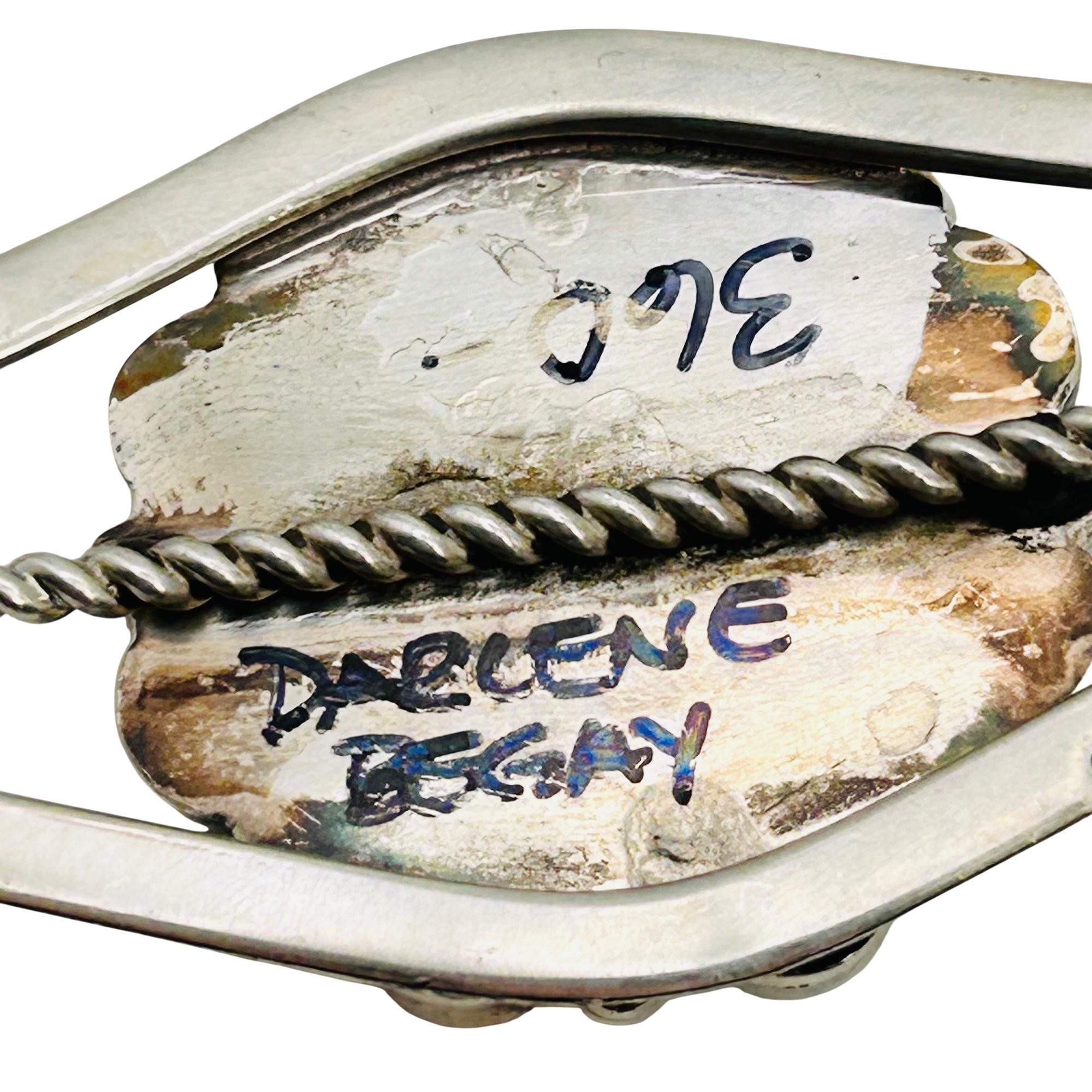 Darlene Begay Navajo Sterling Turquoise Coral Cuff