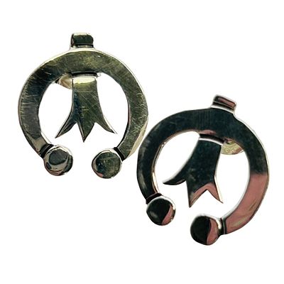 Zandra Tahy Navajo Sterling Earrings | 2.1g