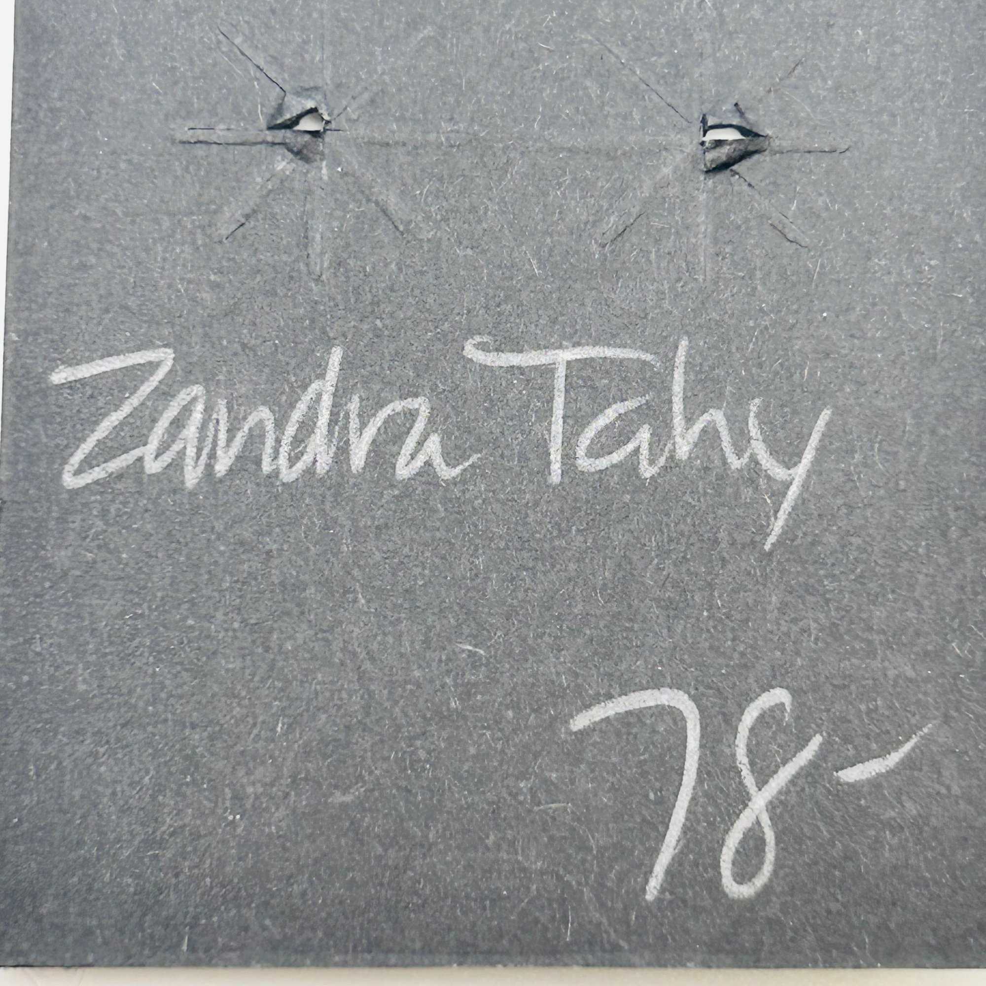 Zandra Tahy Navajo Sterling Earrings