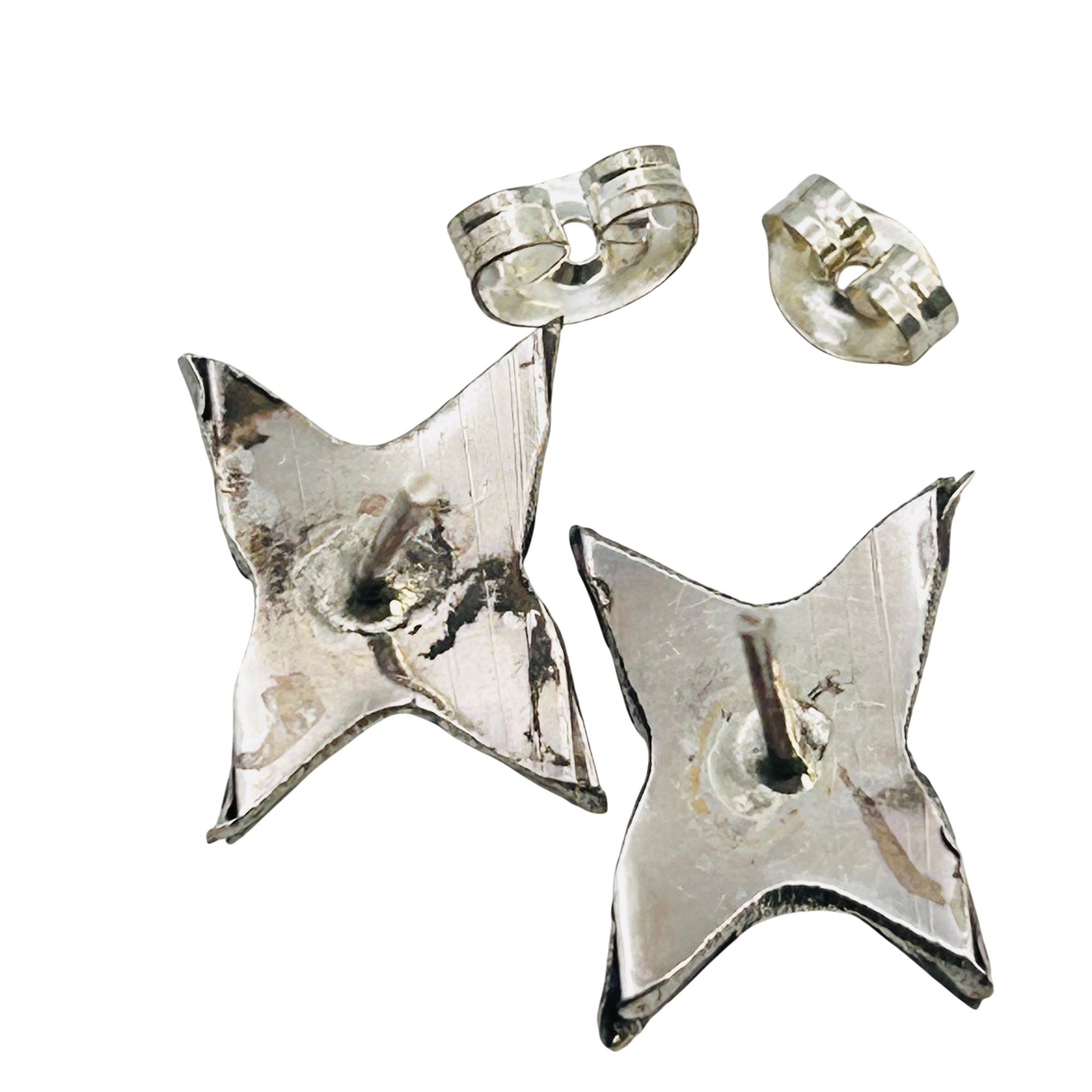 Angie Rosetta Zuni Mother Of Pearl Star Earrings
