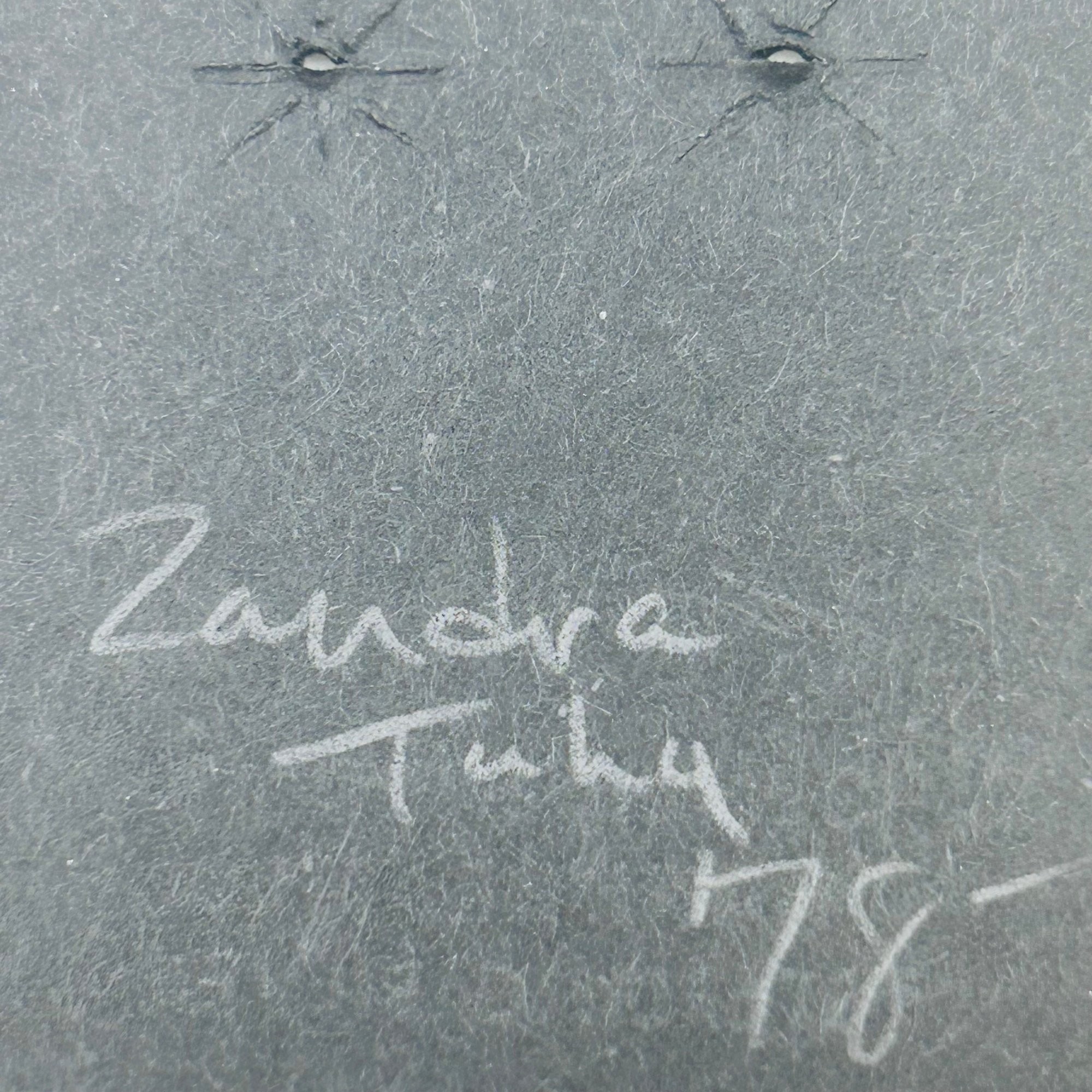 Zandra Tahy Navajo Sterling Corn Maiden Earrings