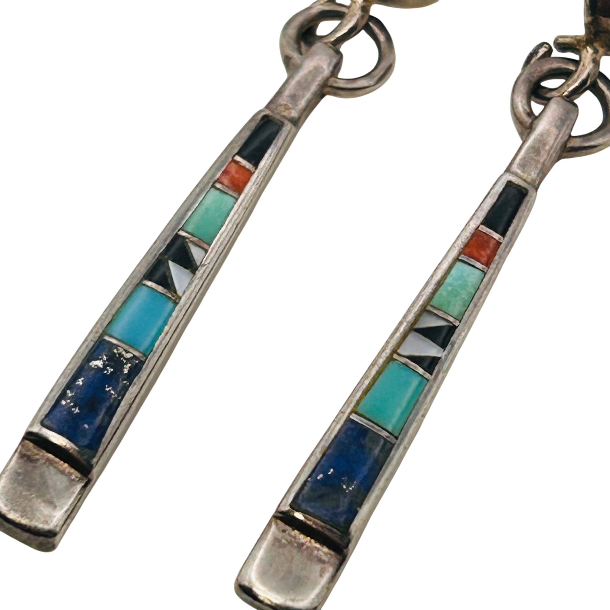 Native Sterling Multi-stone Earrings
