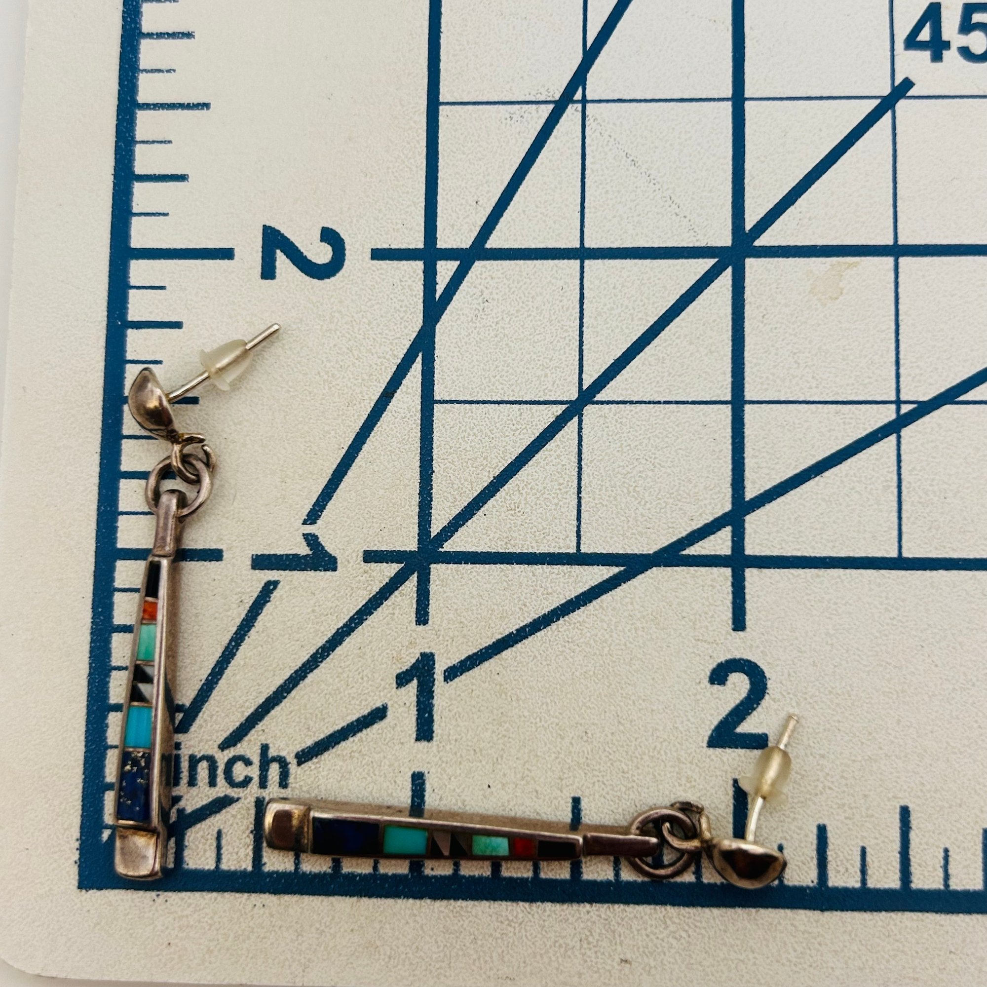 Native Sterling Multi-stone Earrings
