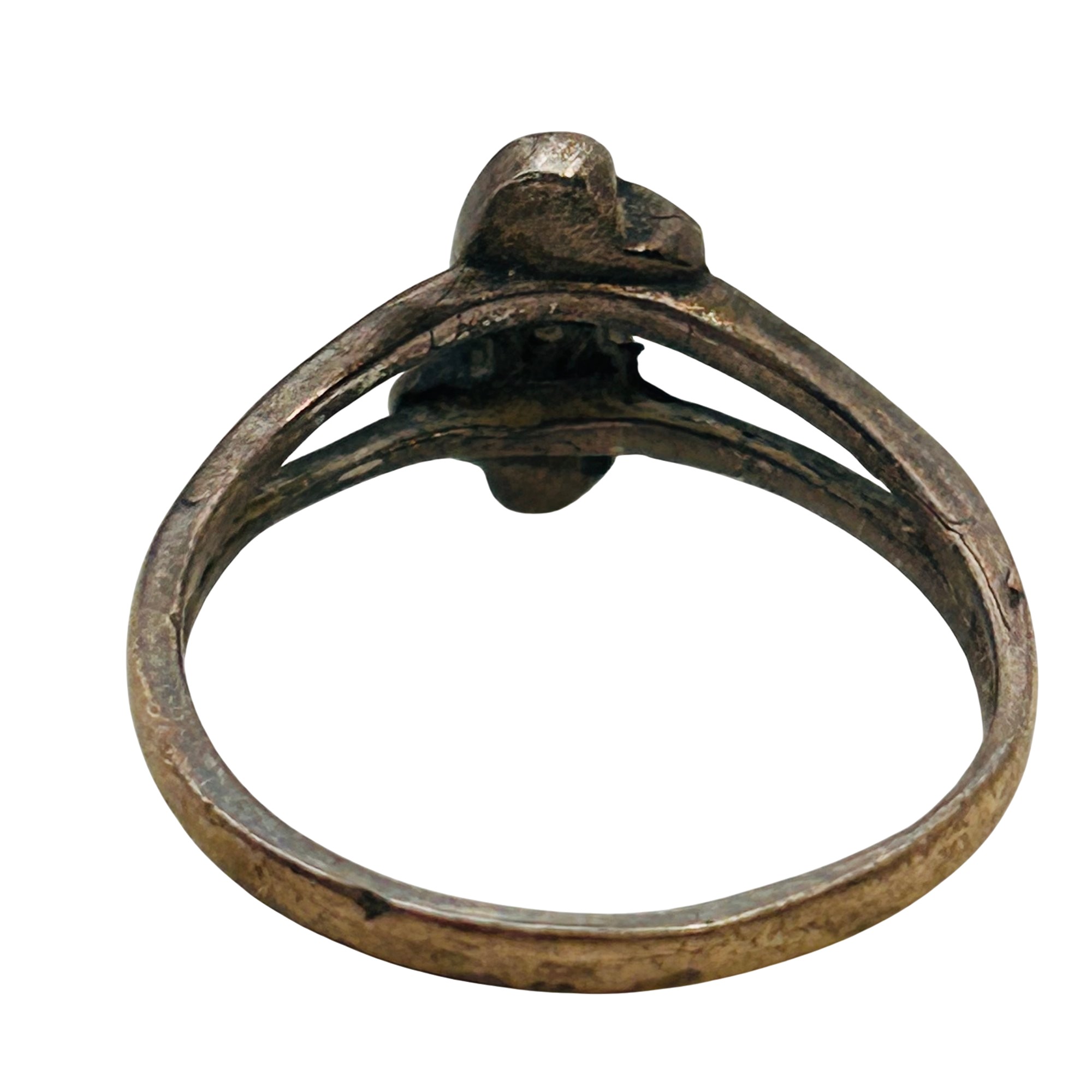 Southwest Sterling Heart Ring