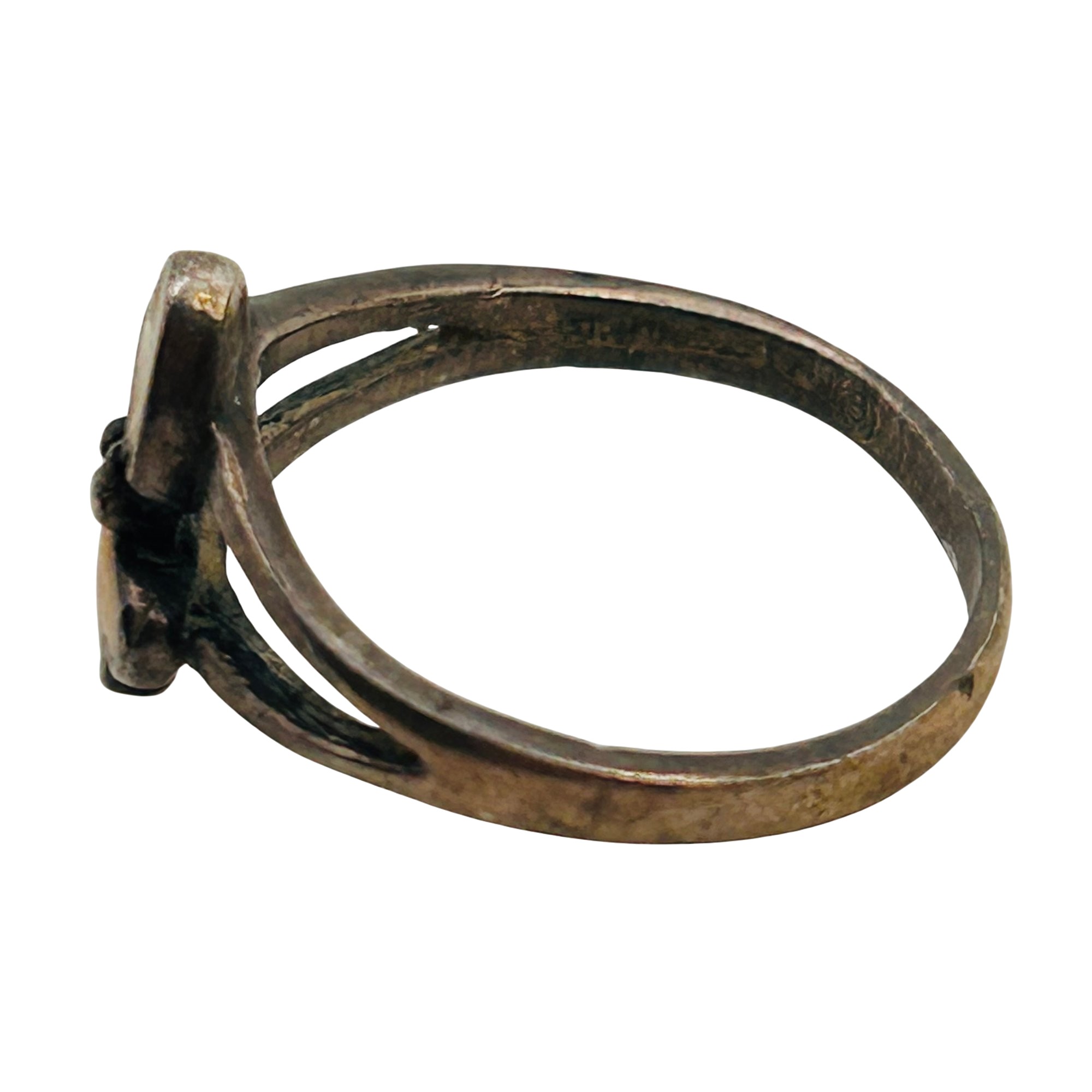 Southwest Sterling Heart Ring