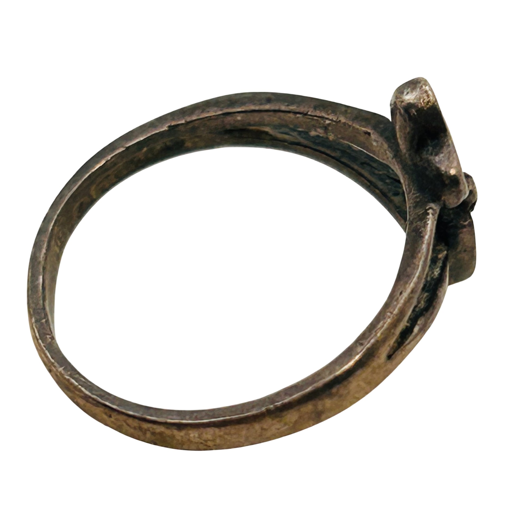 Southwest Sterling Heart Ring
