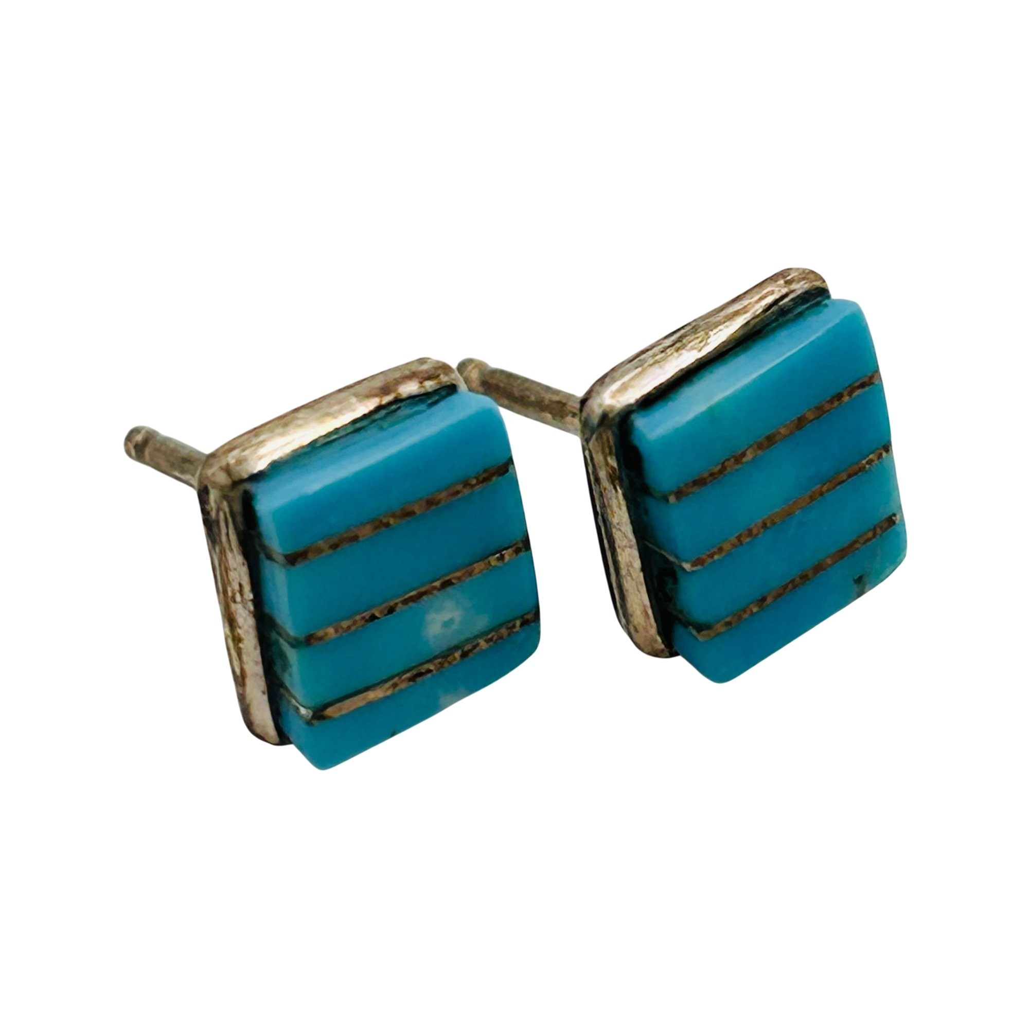 Native Sterling Turquoise Earrings