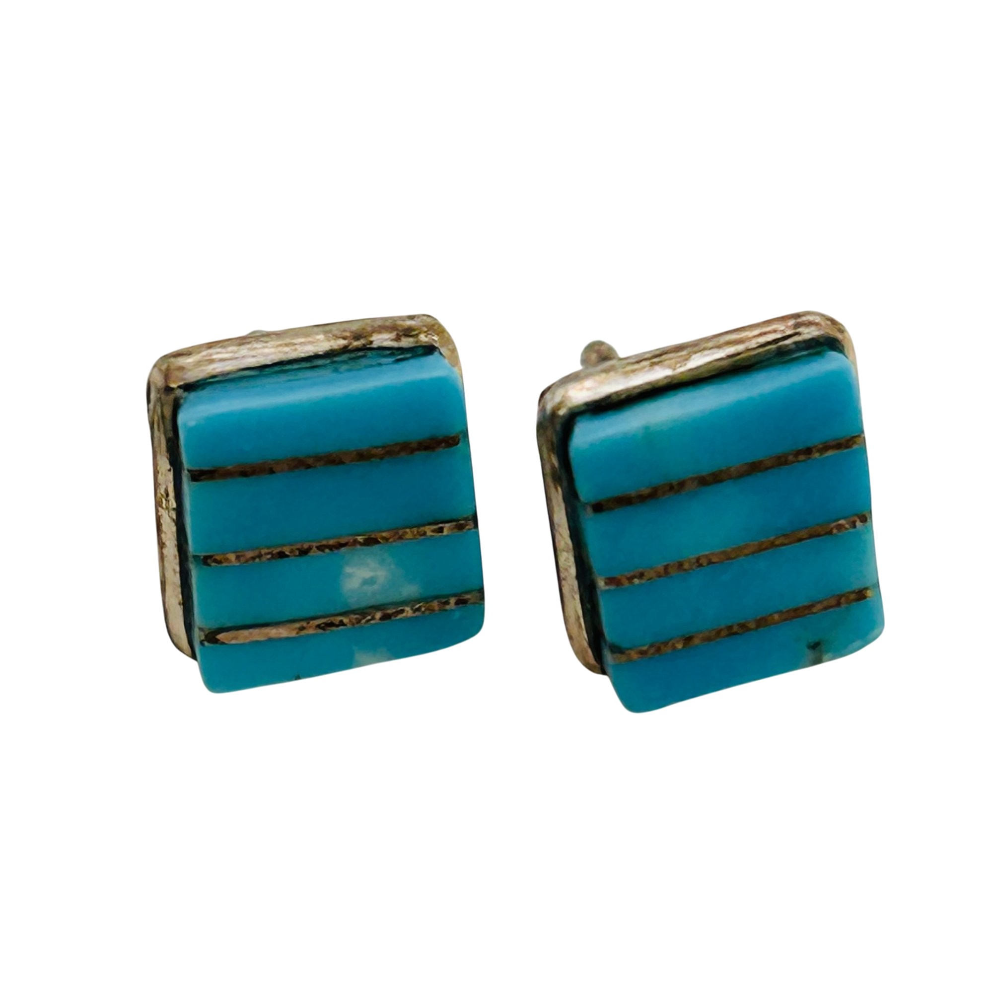 Native Sterling Turquoise Earrings