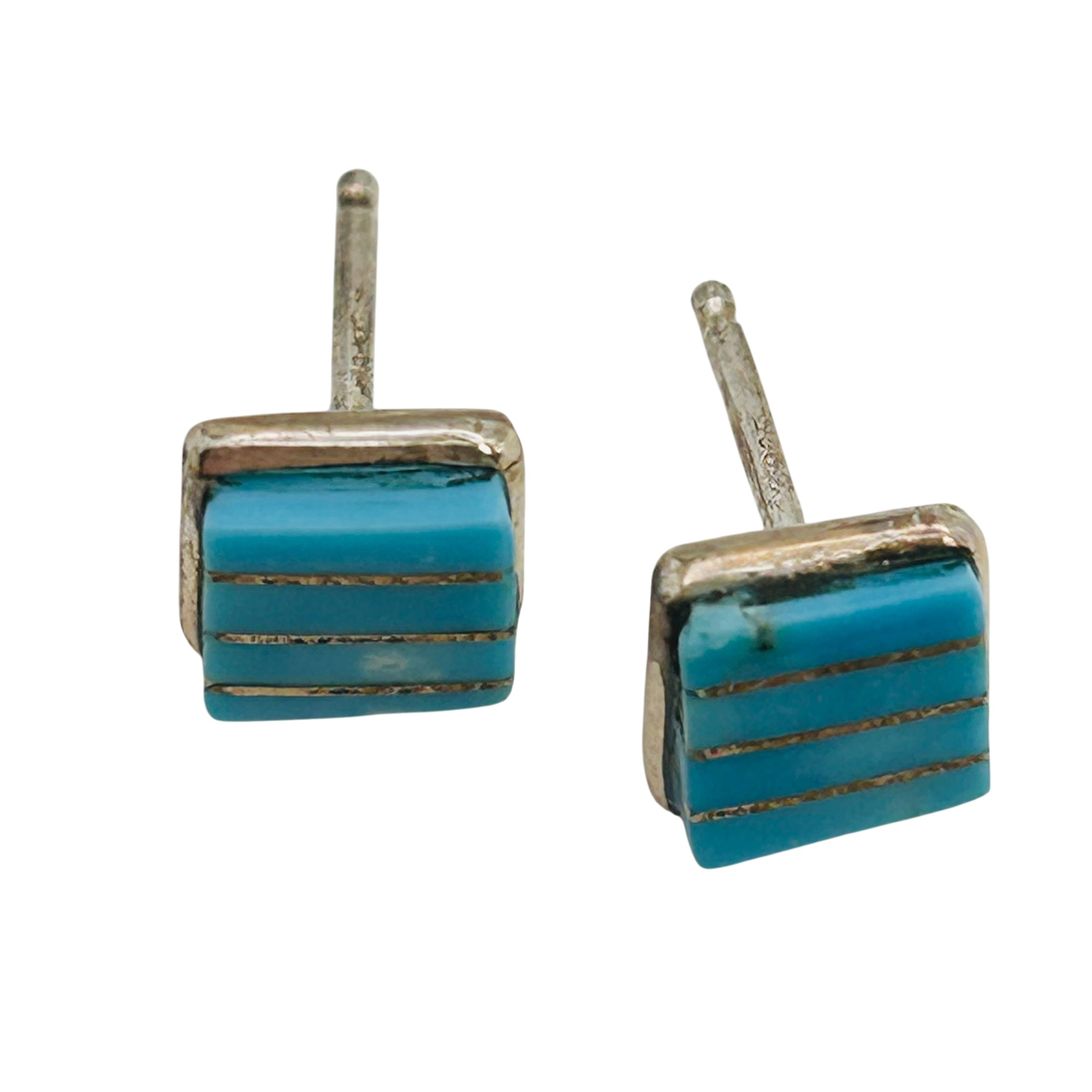 Native Sterling Turquoise Earrings