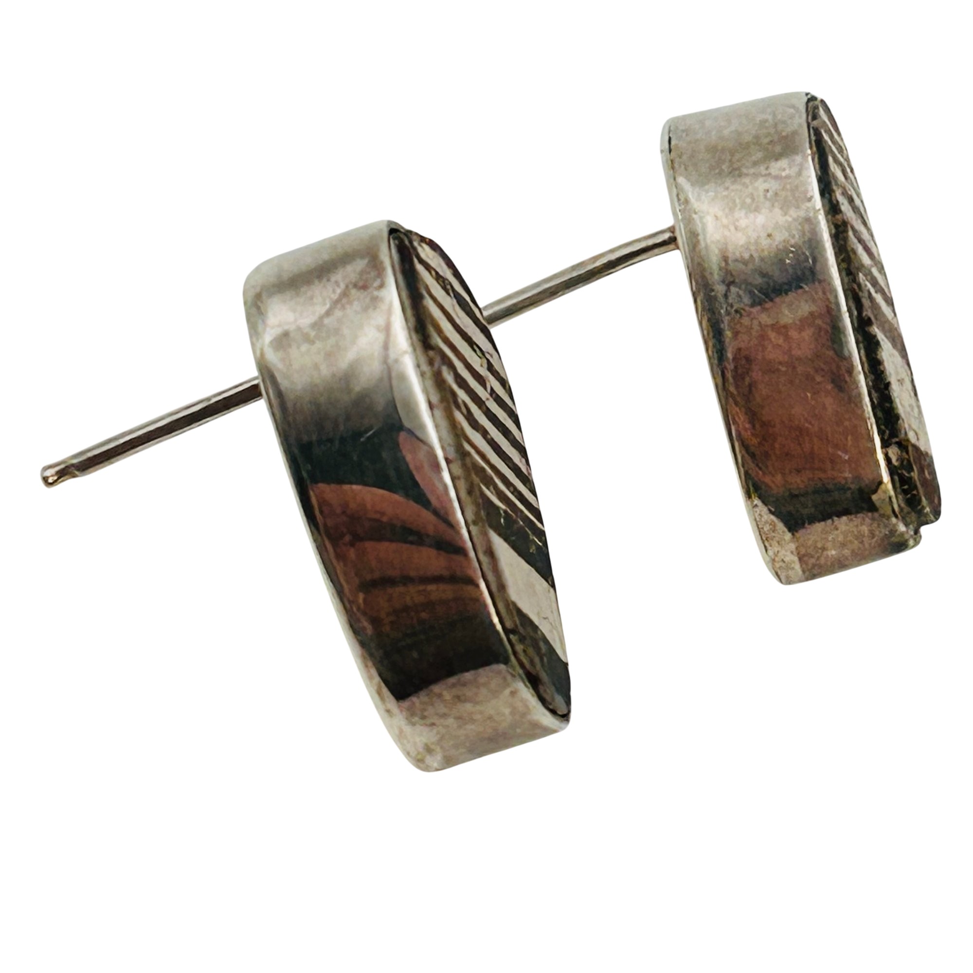 Signed EL Native Sterling Earrings