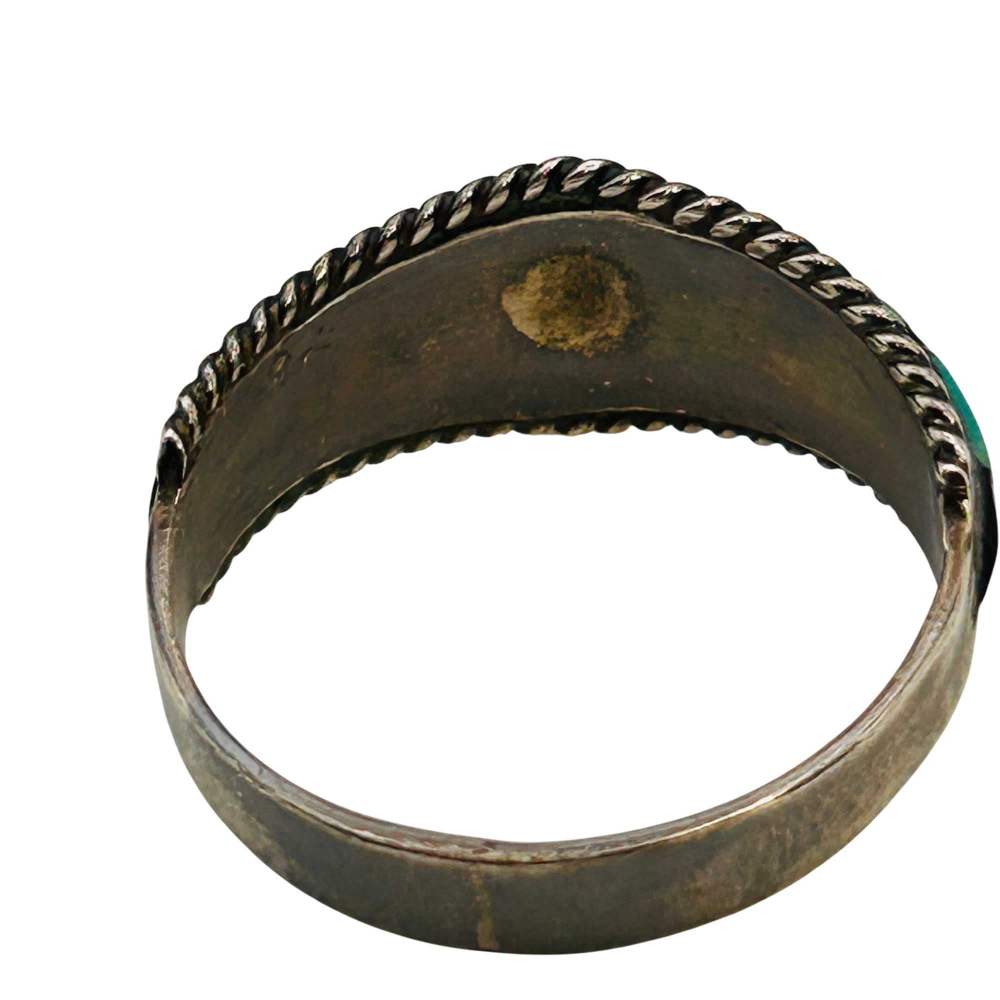 Navajo Sterling Multi-stone Ring Sz 11.5