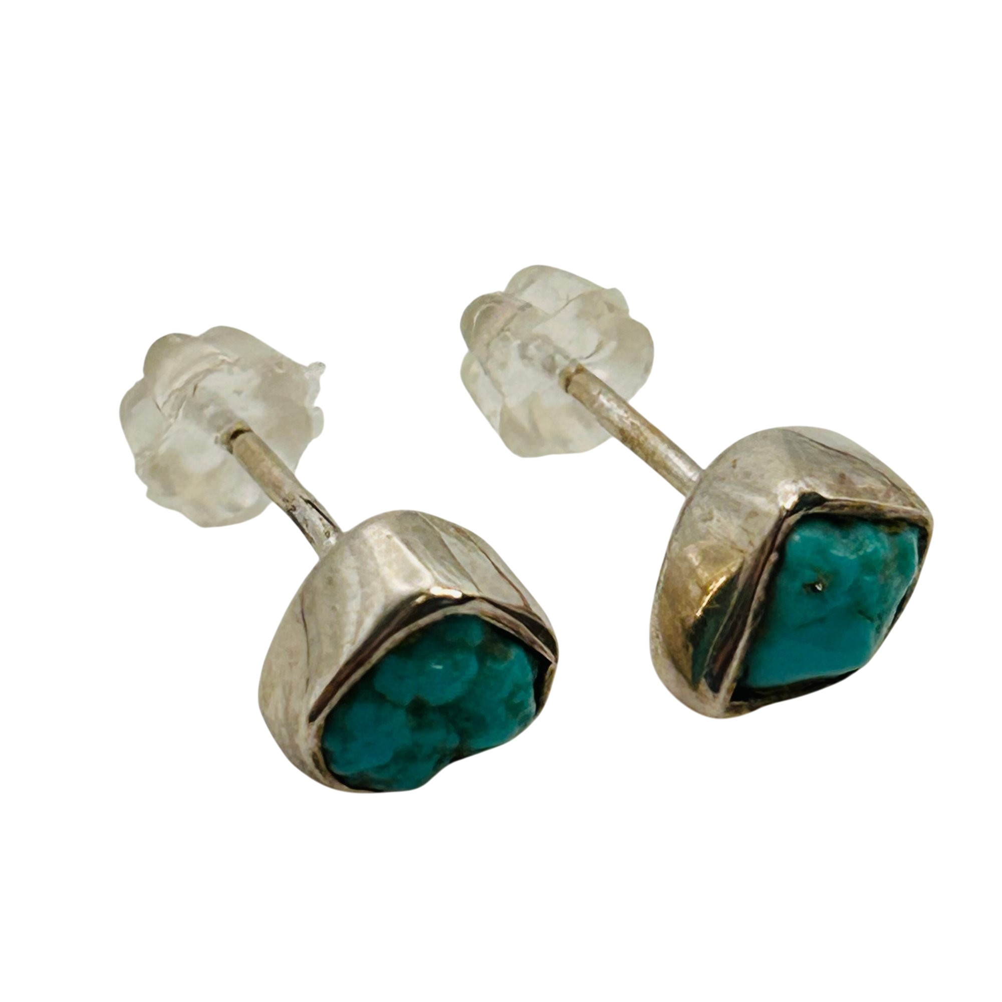Southwest Sterling Turquoise Earrings