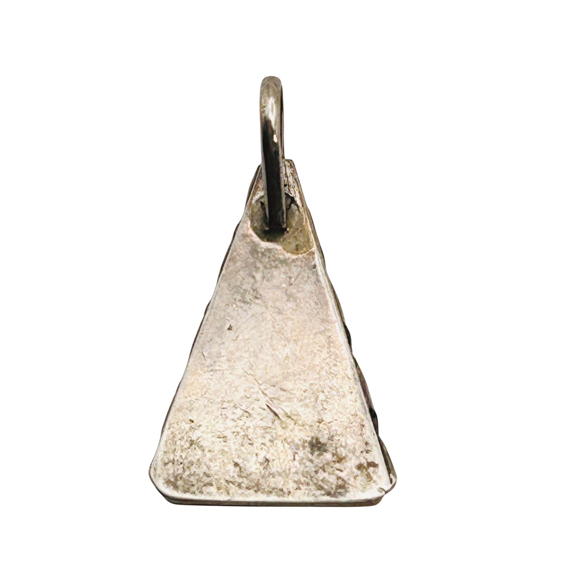 Zuni Sterling Inlay Multi-stone Pendant
