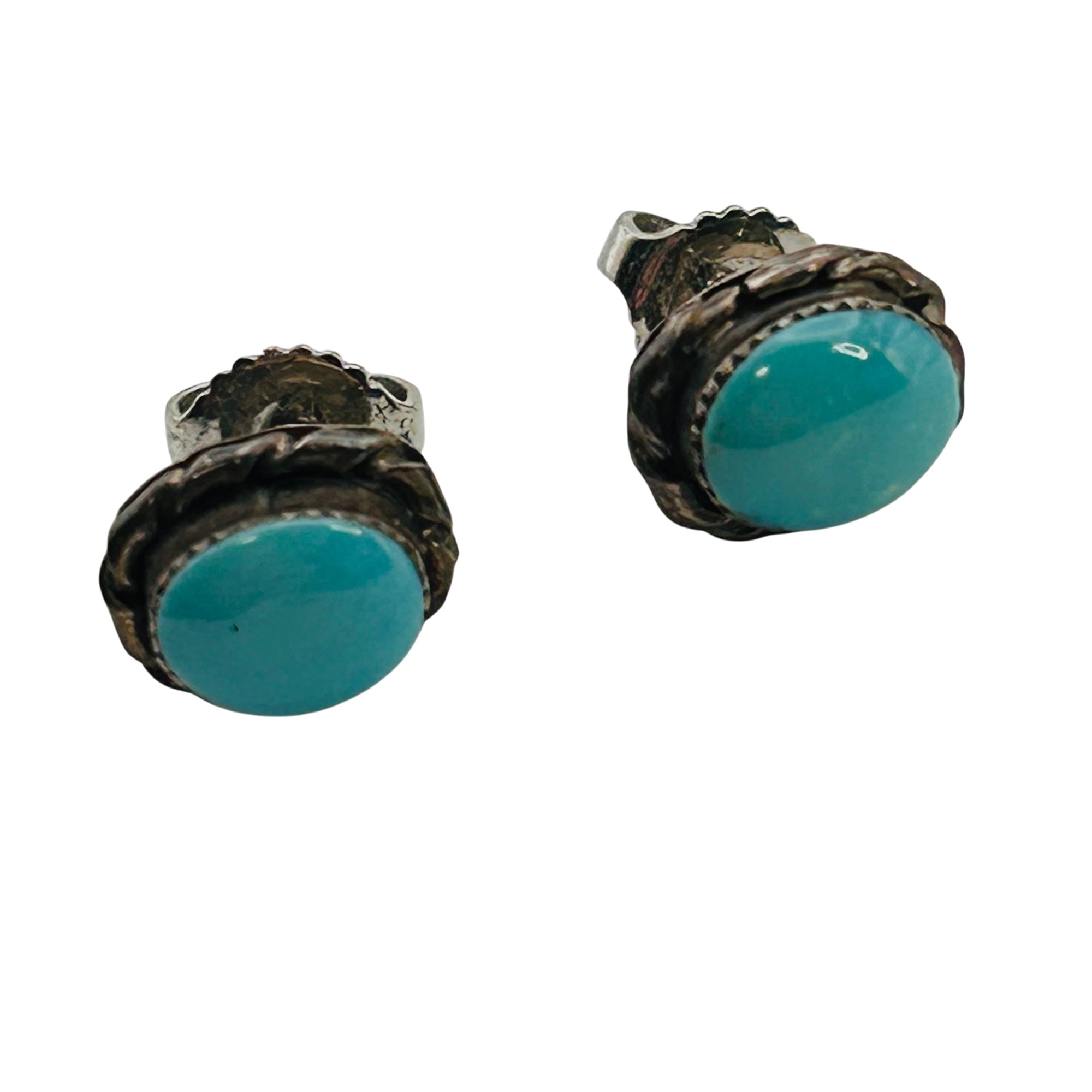 Native Sterling Turquoise Earrings