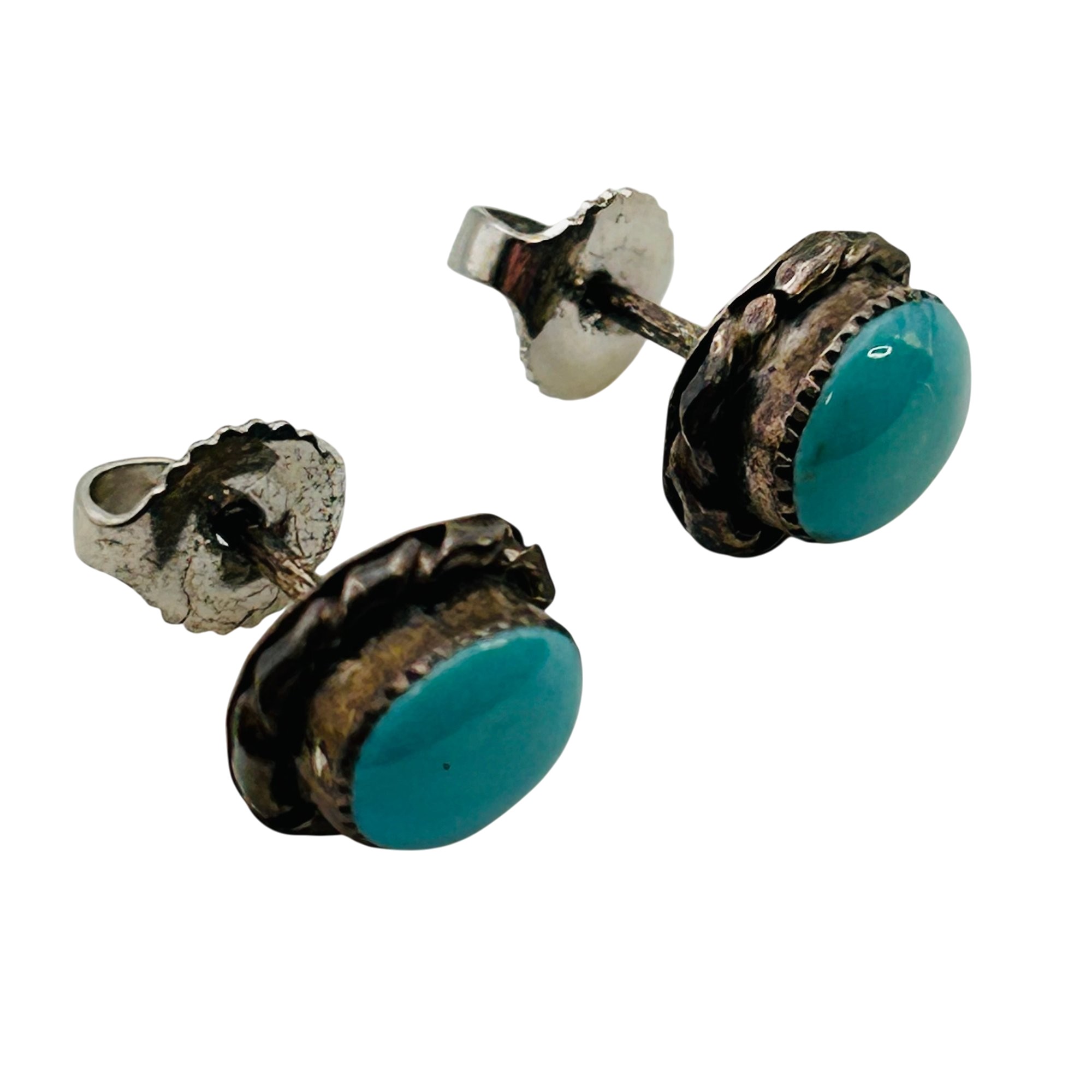Native Sterling Turquoise Earrings