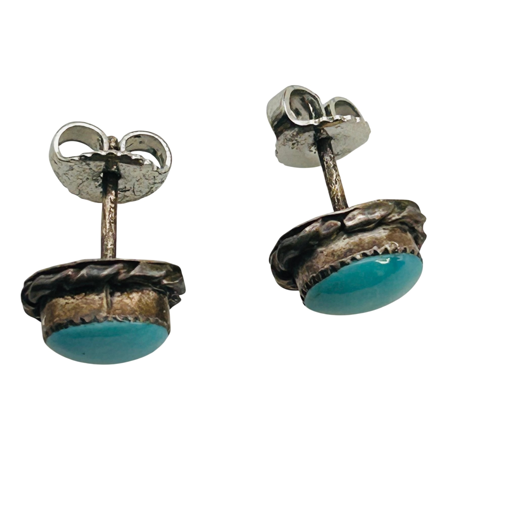 Native Sterling Turquoise Earrings