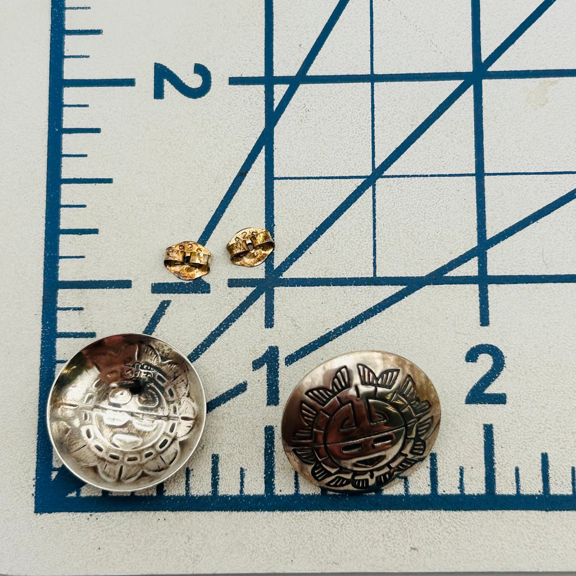 Quoc. Trading Sterling Stamped Earrings