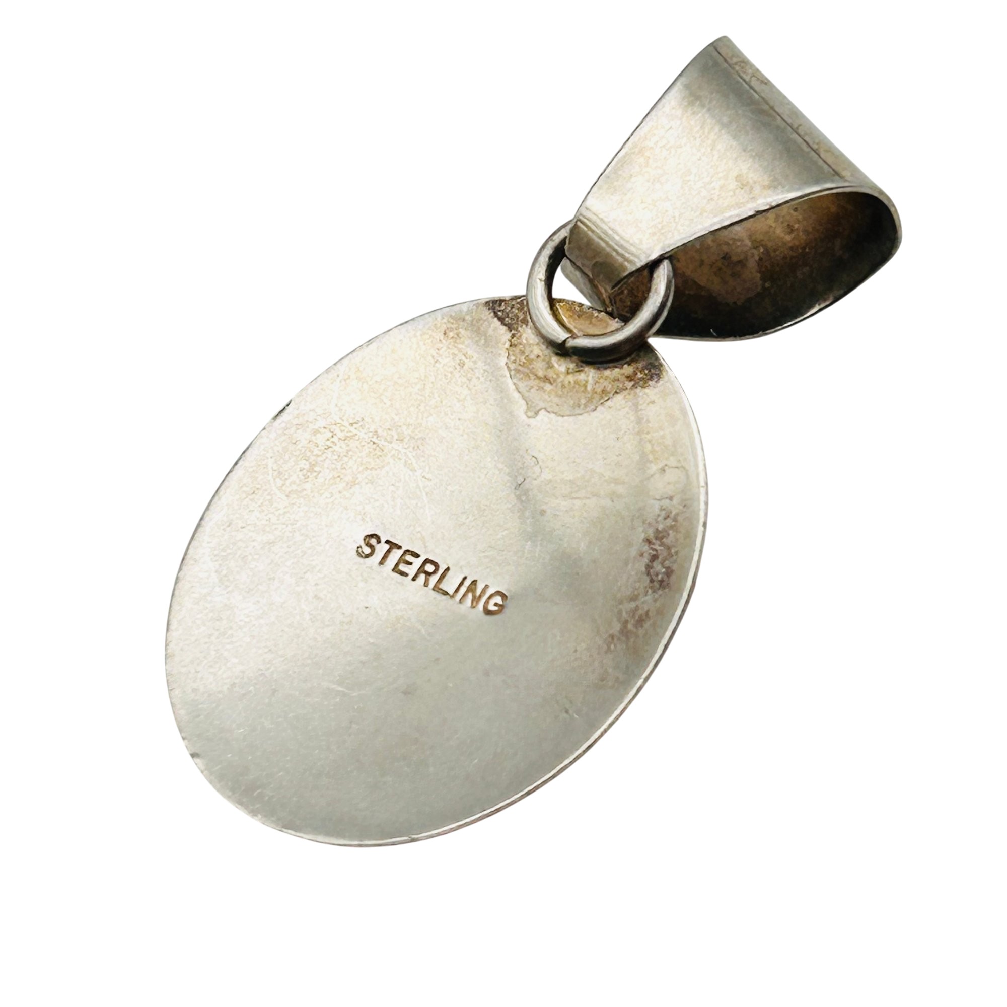 Sterling Onyx Pendant