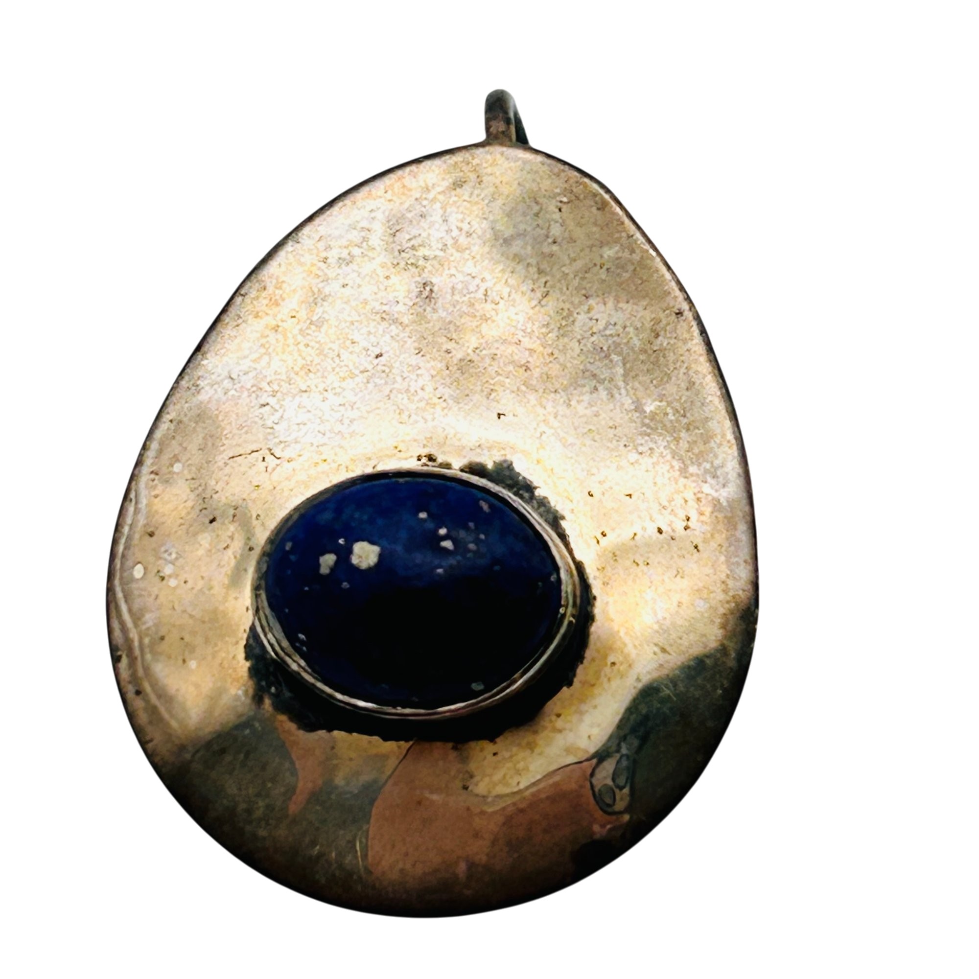 Sterling Lapis Lazuli Pendant