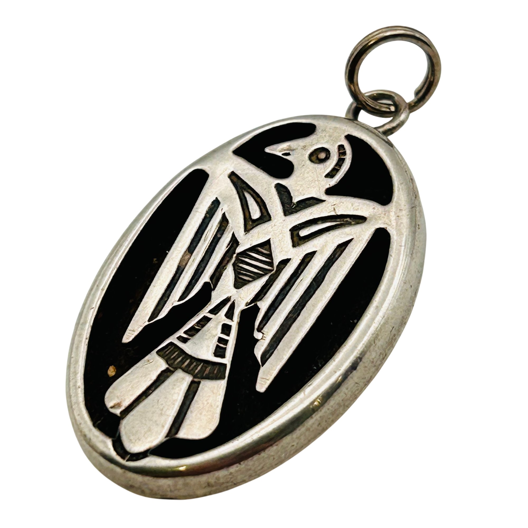Southwest Sterling Thunderbird Pendant
