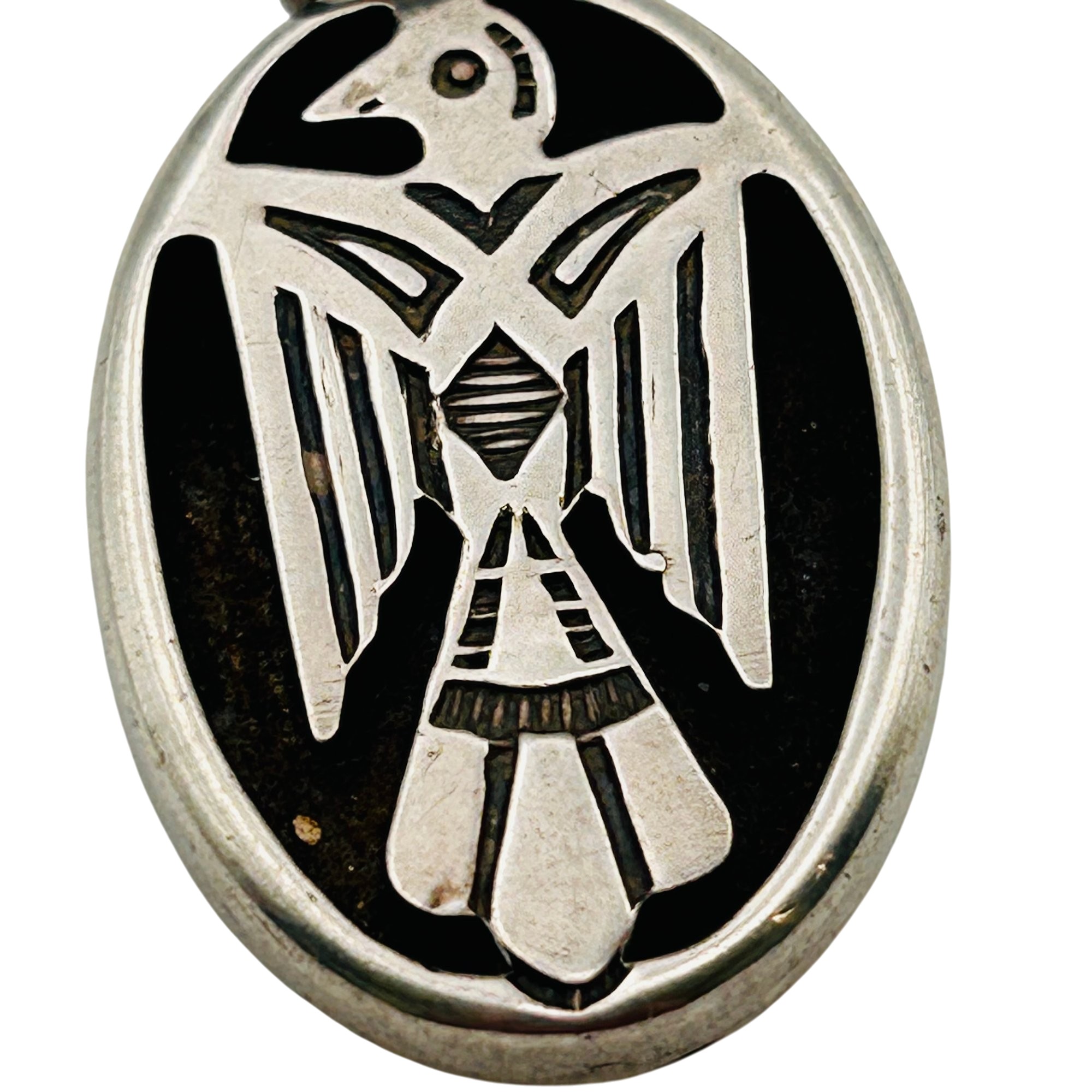 Southwest Sterling Thunderbird Pendant