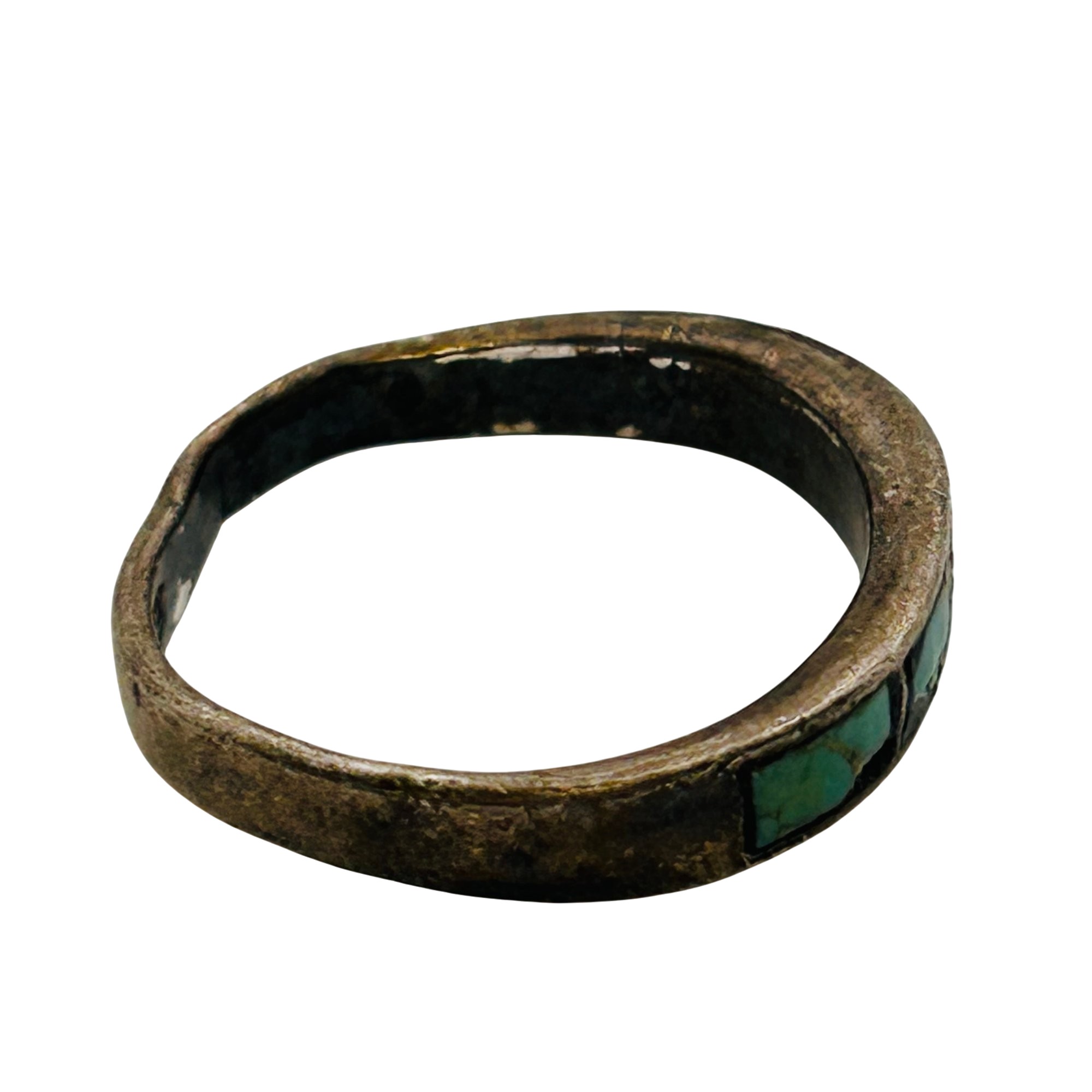 Bell Trading Post Sterling Turquoise Ring Sz 7