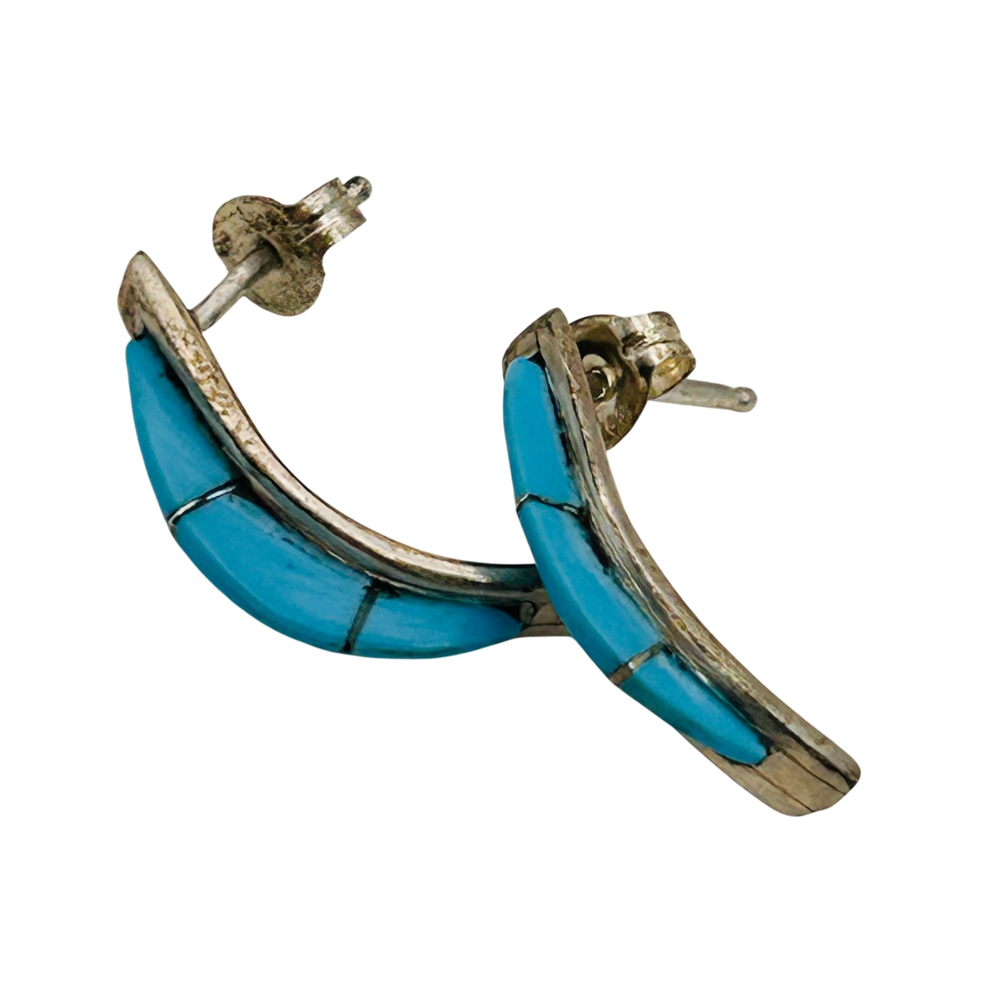Native Sterling Turquoise Earrings