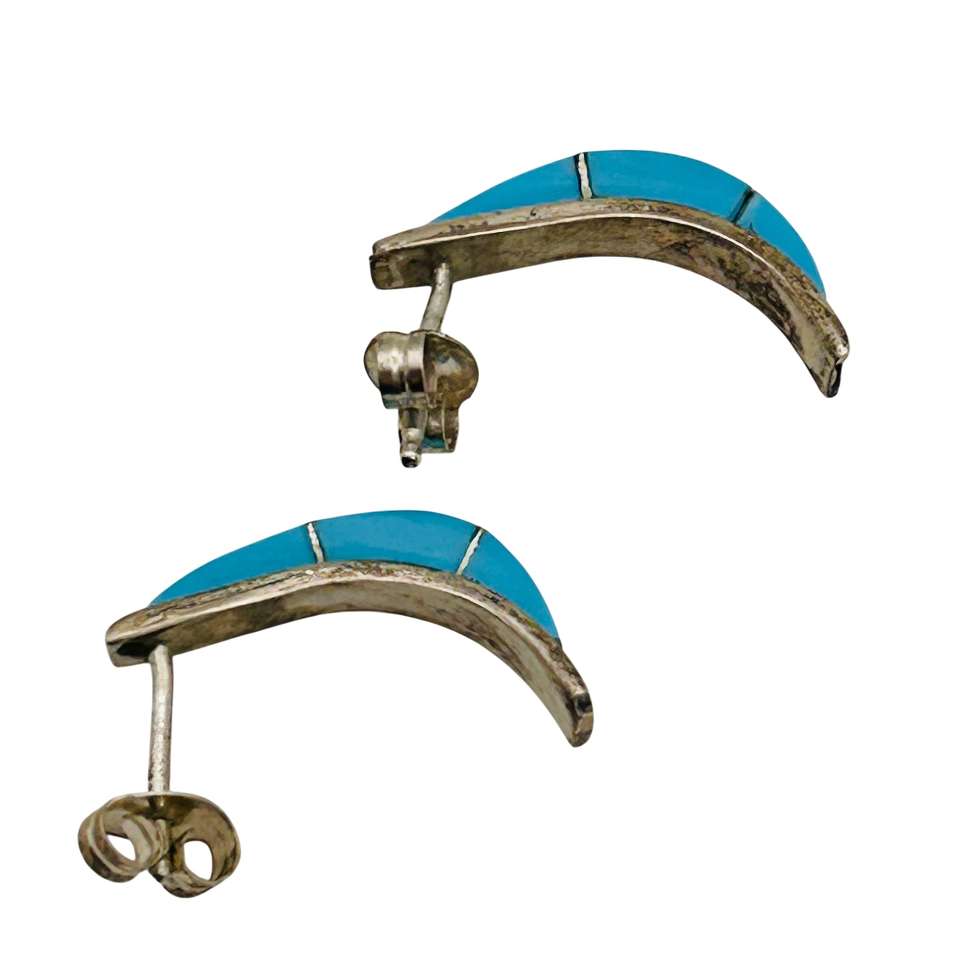 Native Sterling Turquoise Earrings