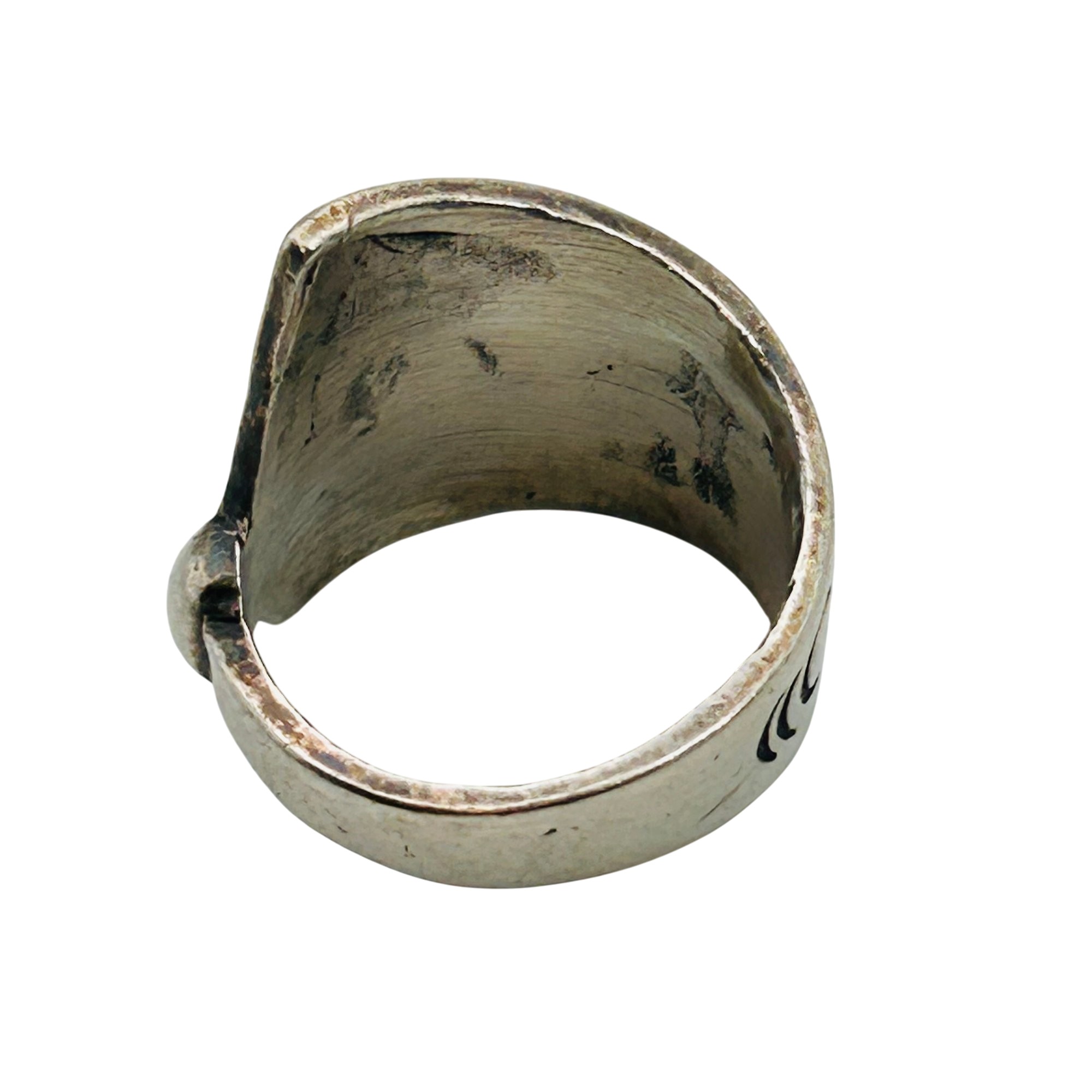 Navajo Sterling Thunderbird Ring Sz 5.5