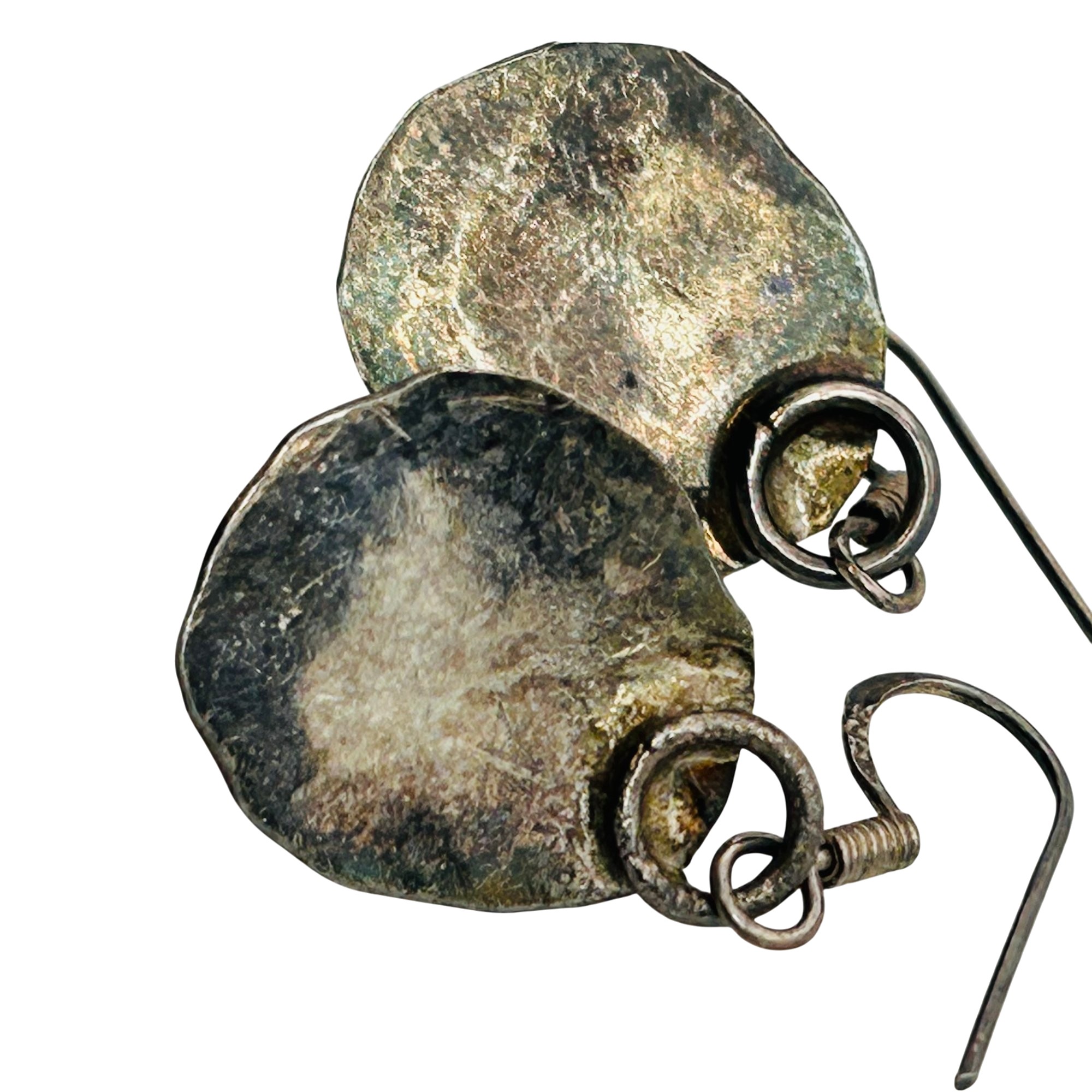 Vintage Sterling Moonstone Earrings