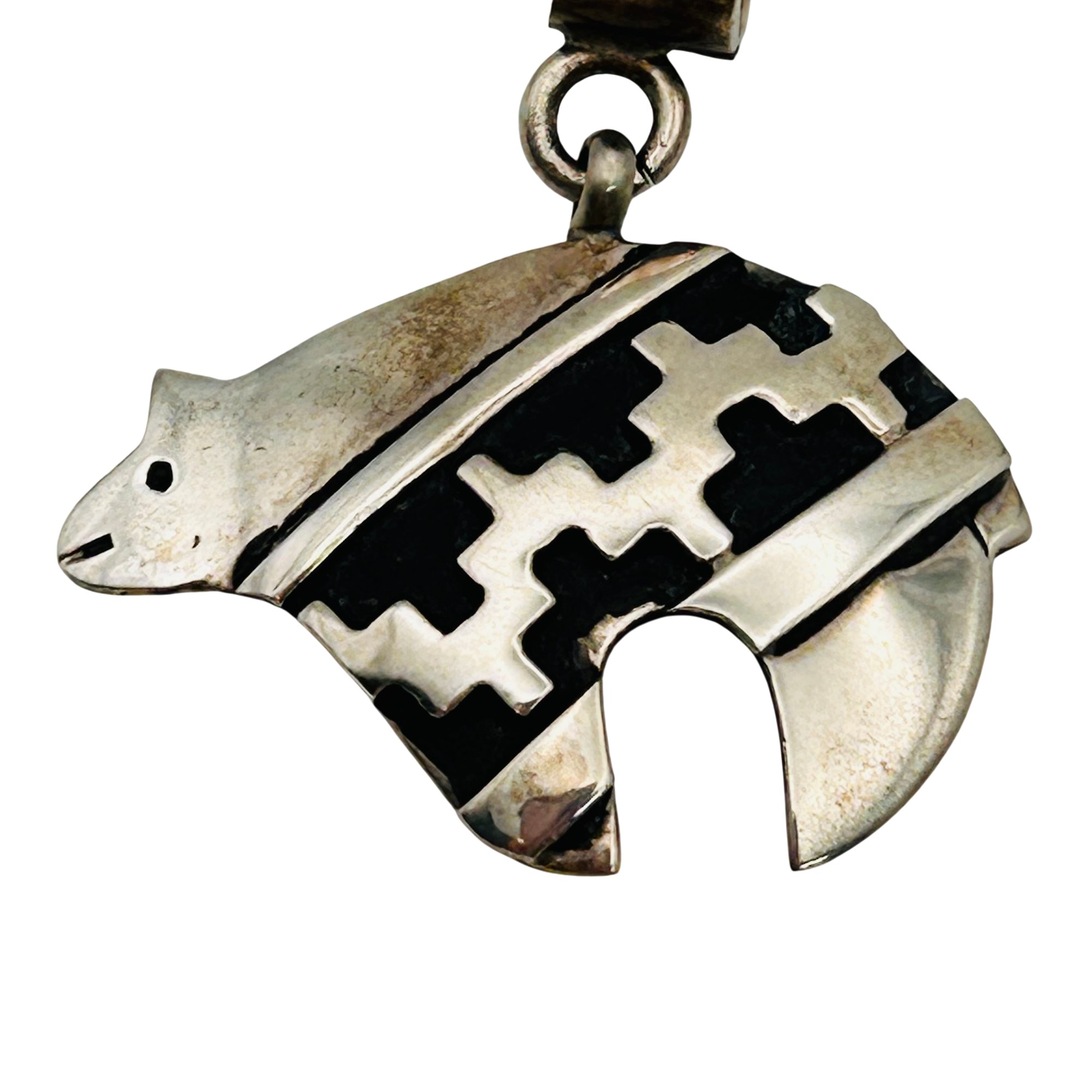 Tommy Singer Navajo Bear Pendant
