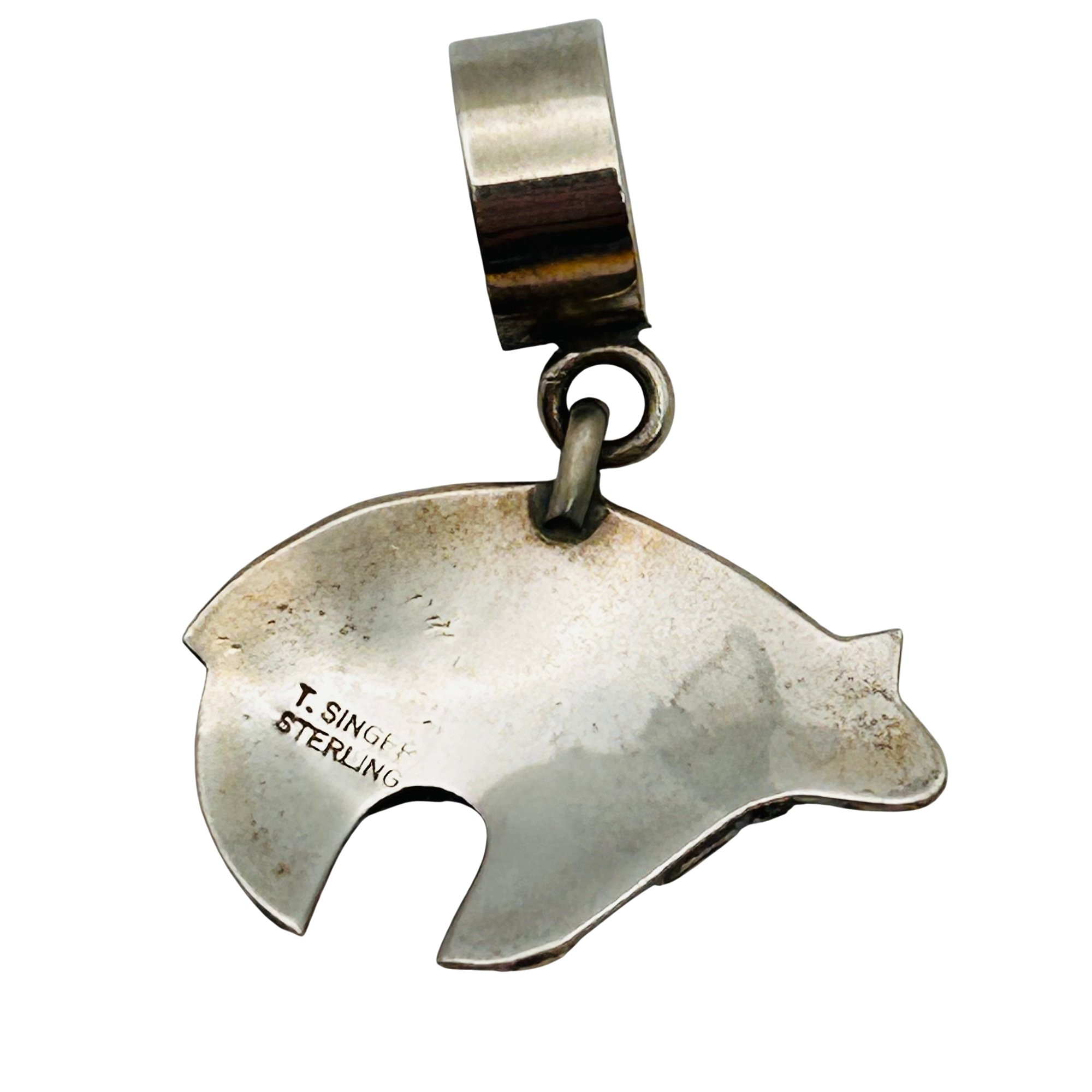 Tommy Singer Navajo Bear Pendant