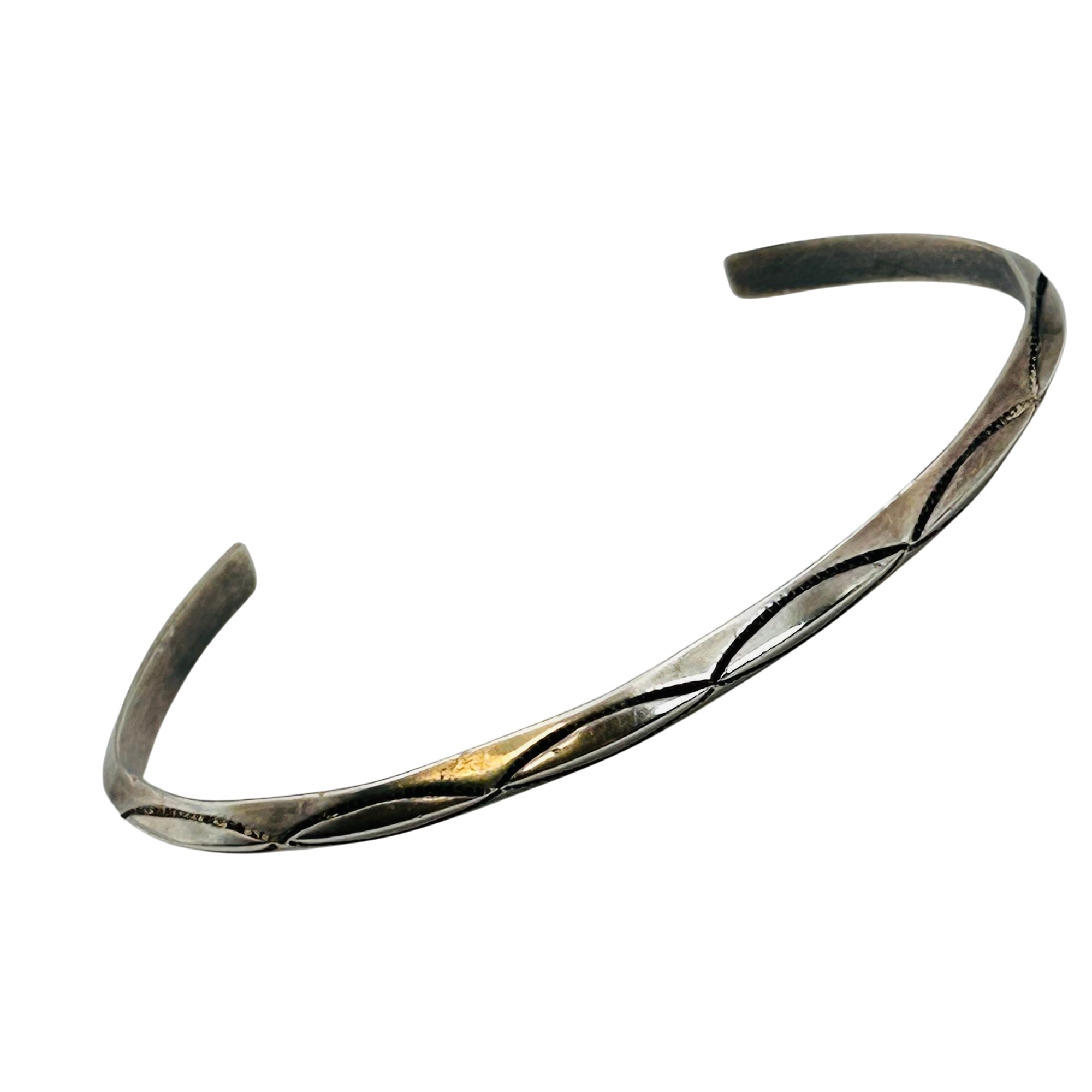 Navajo Sterling Cuff Bracelet