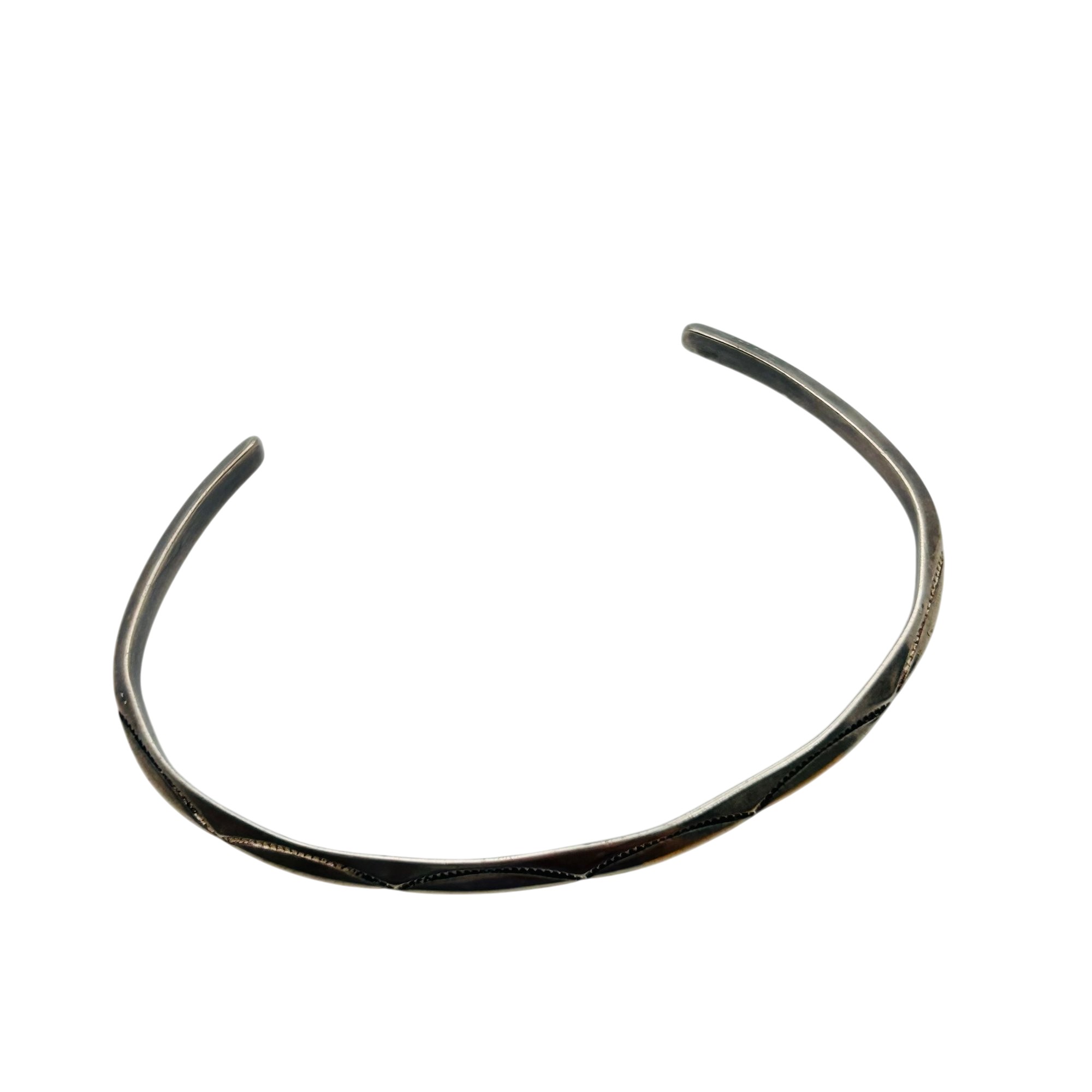 Navajo Sterling Cuff Bracelet